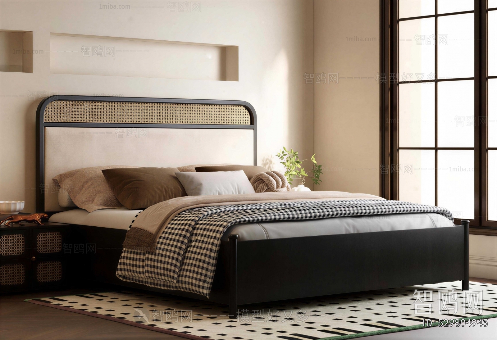 Modern Double Bed