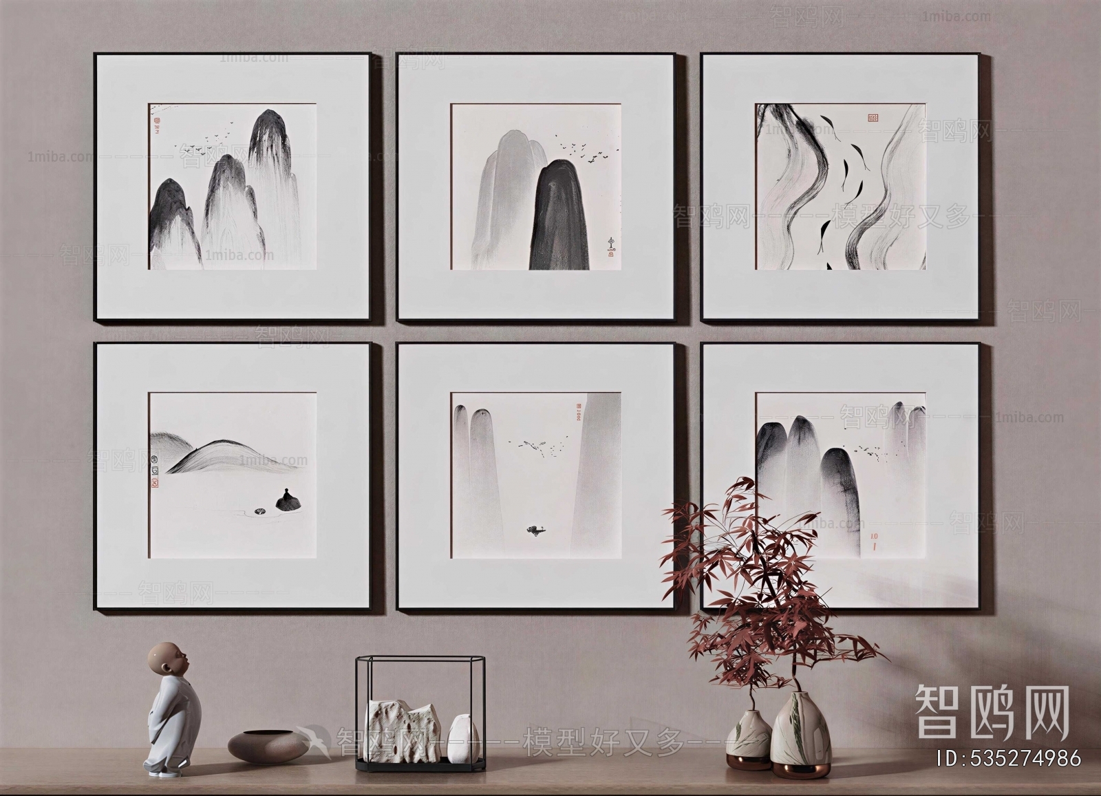 New Chinese Style Painting