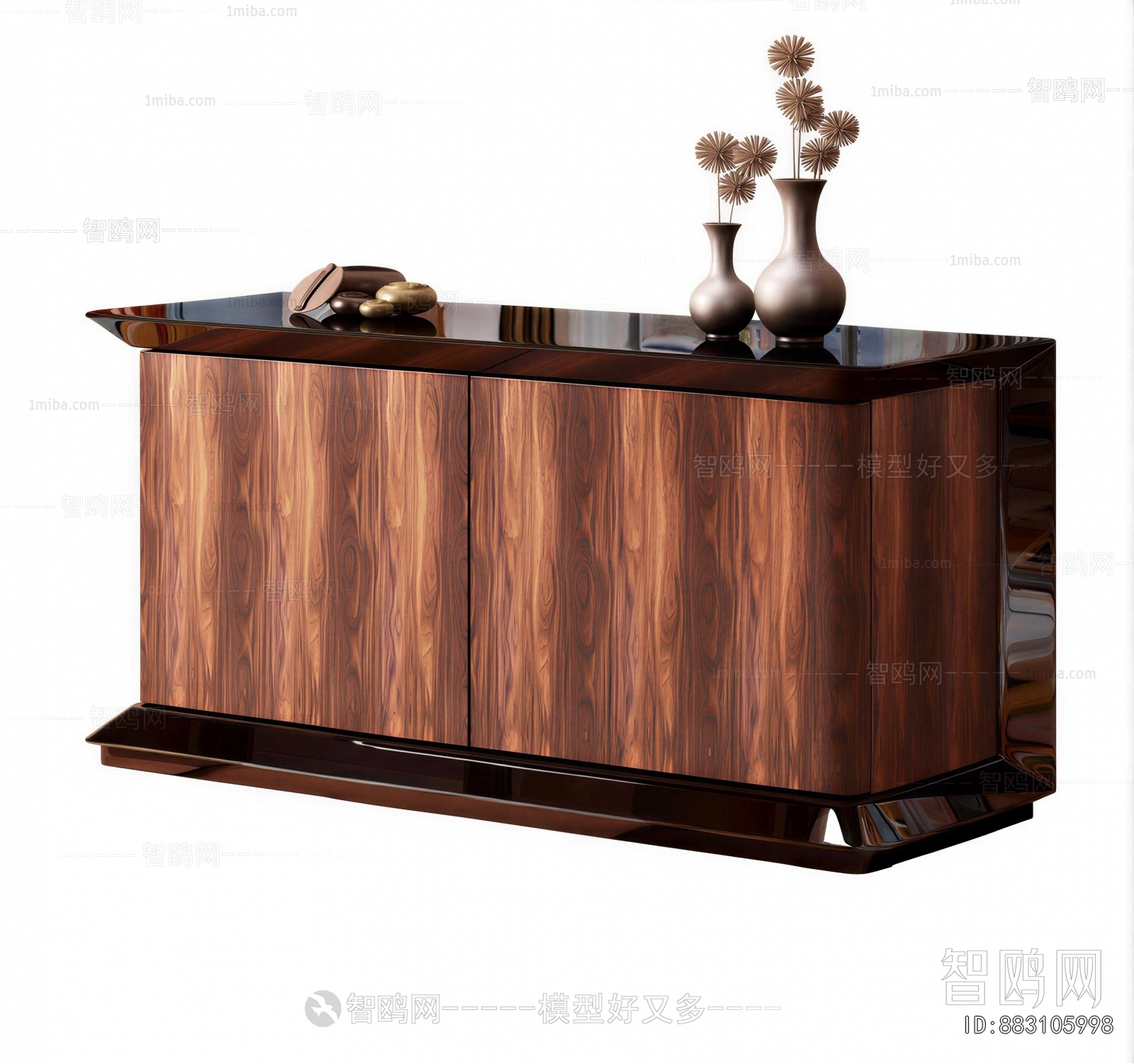 New Chinese Style Side Cabinet