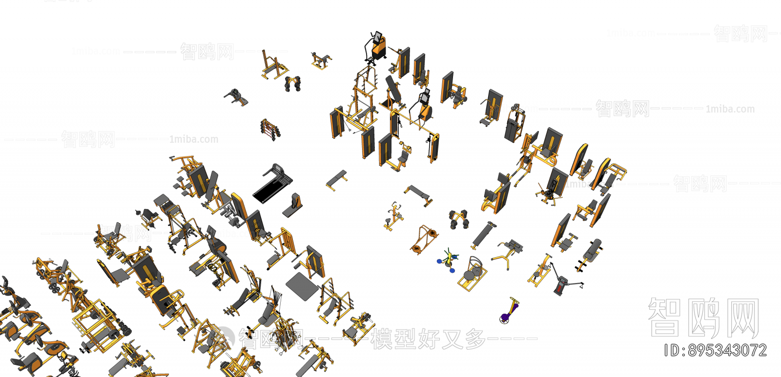 Modern Fitness Equipment