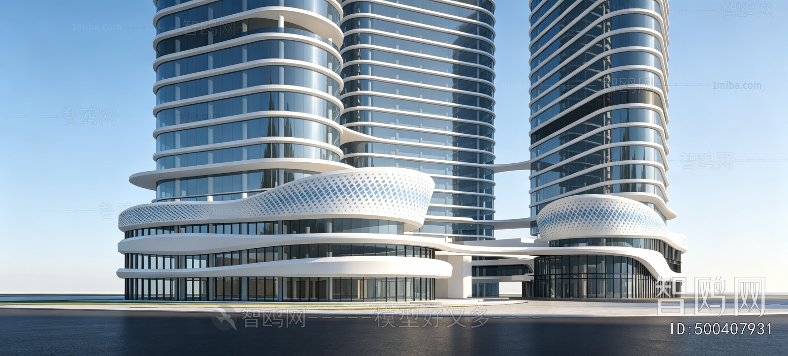 Modern Appearance Of Commercial Building