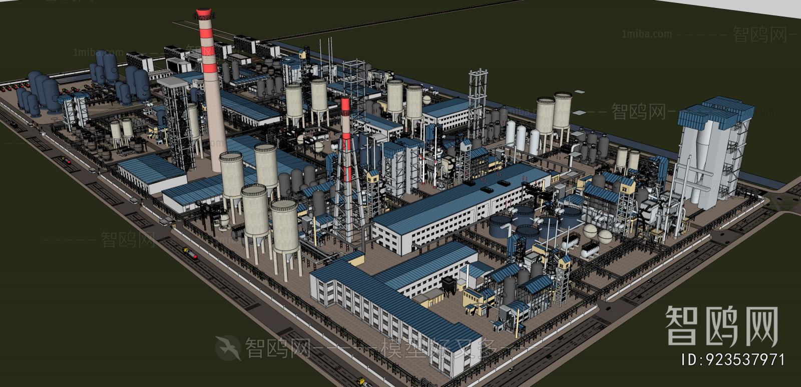 Modern Industrial Building