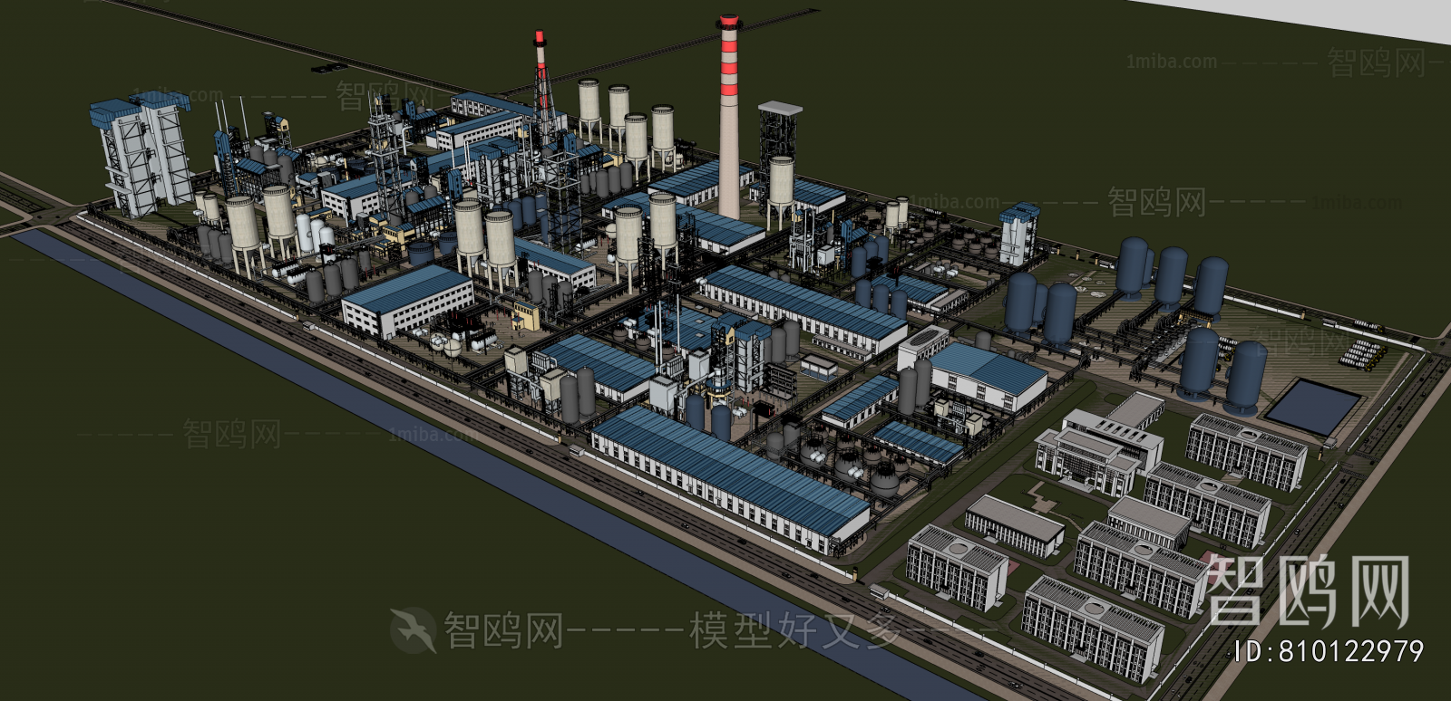 Modern Industrial Building