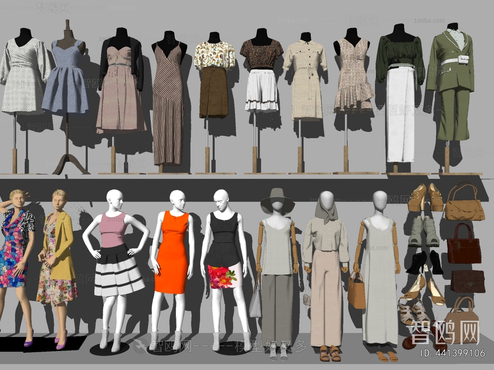Modern Fashion Model
