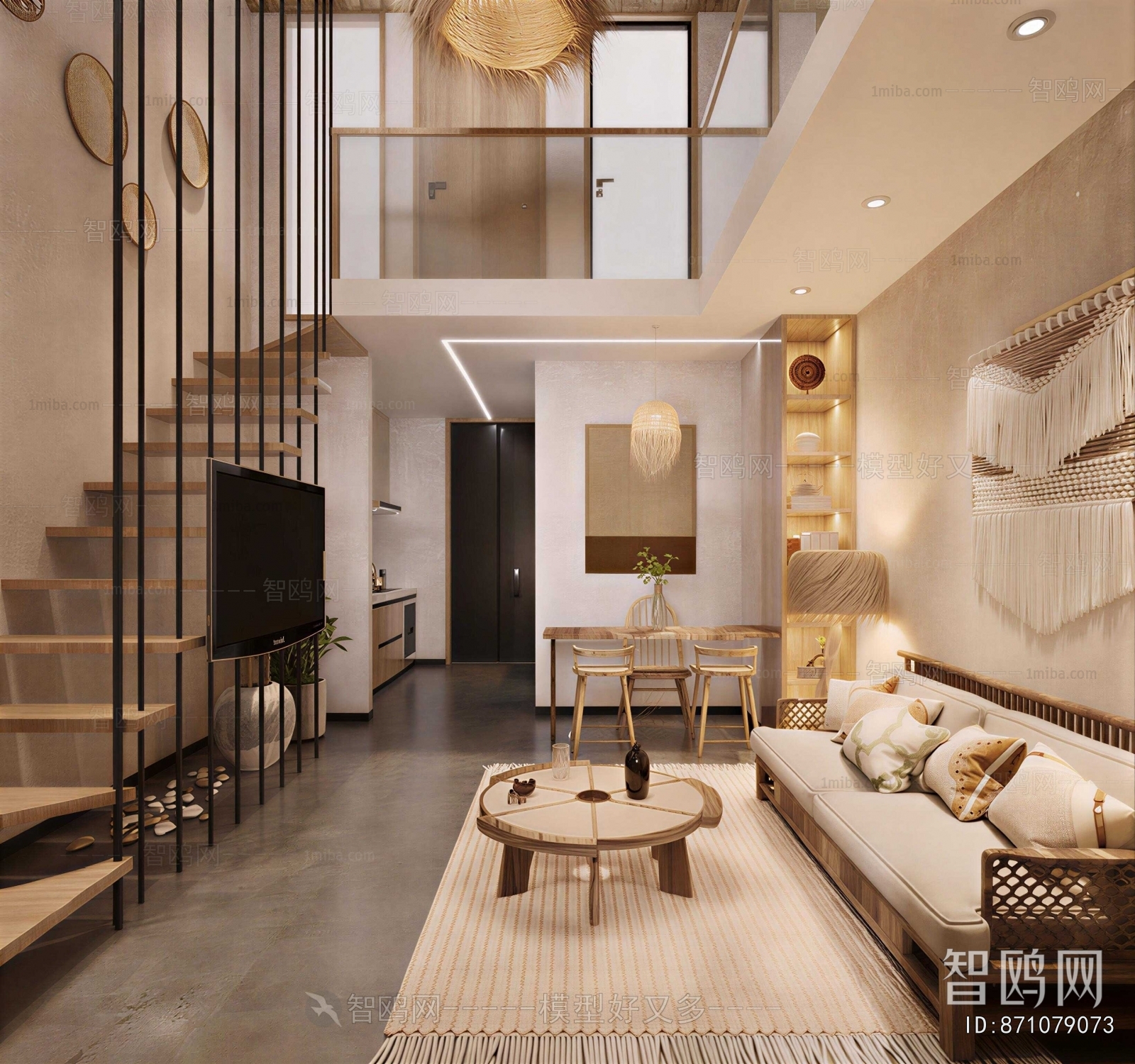 Wabi-sabi Style Apartment