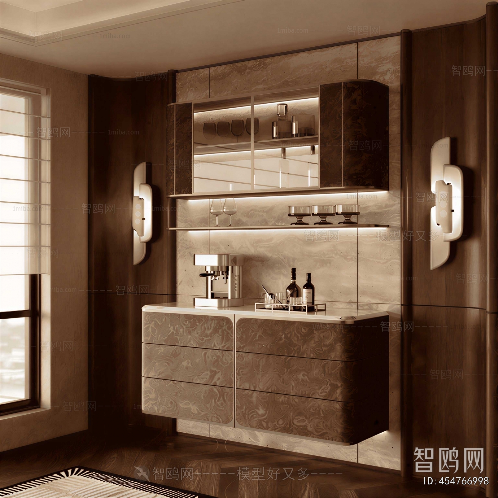 Modern Wine Cabinet