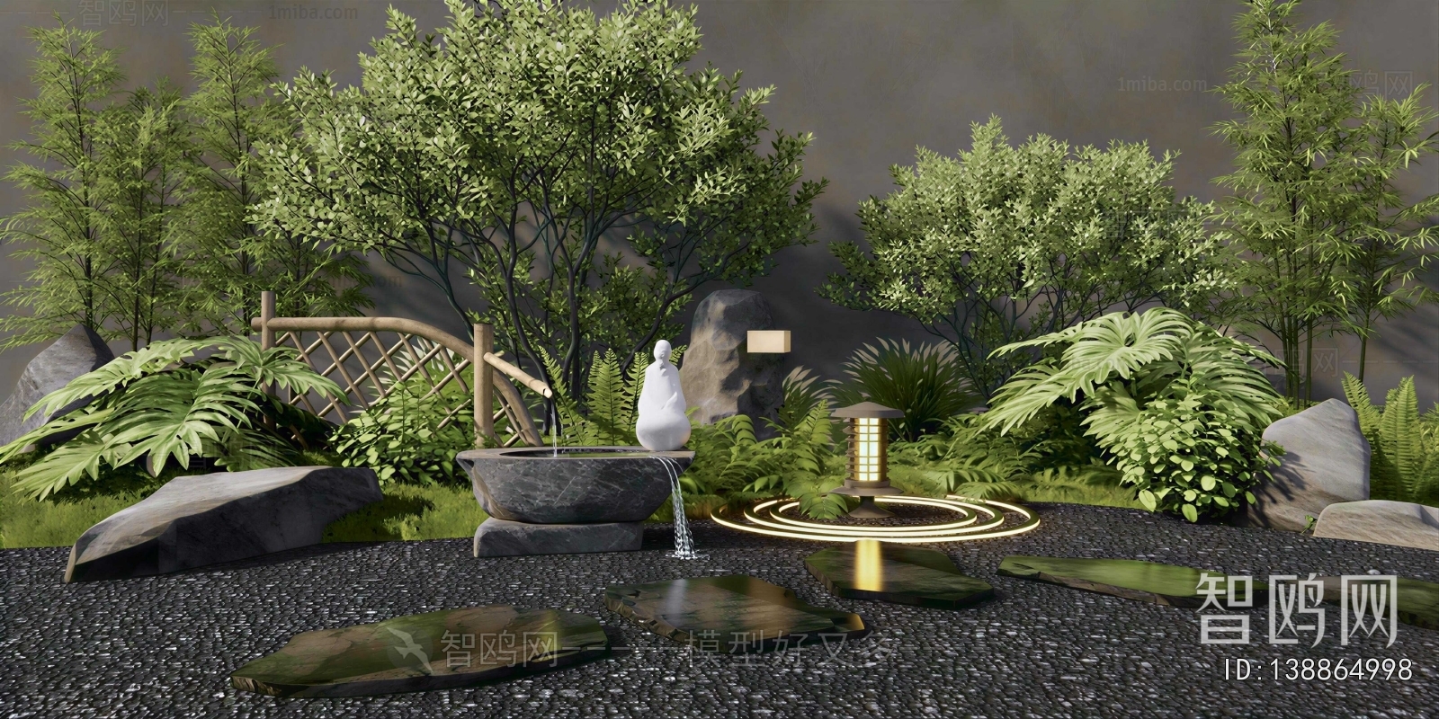 New Chinese Style Garden