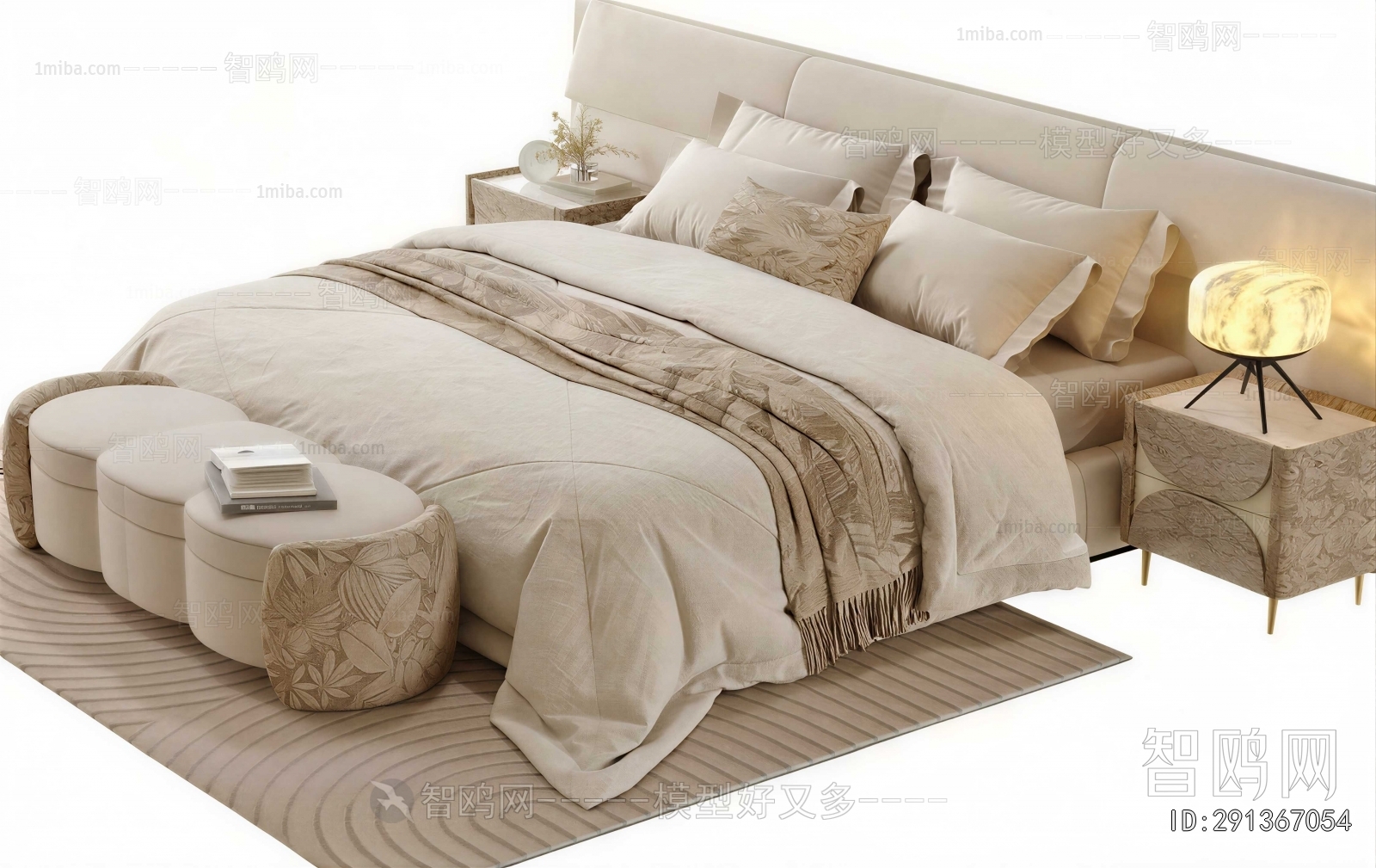 Modern Double Bed