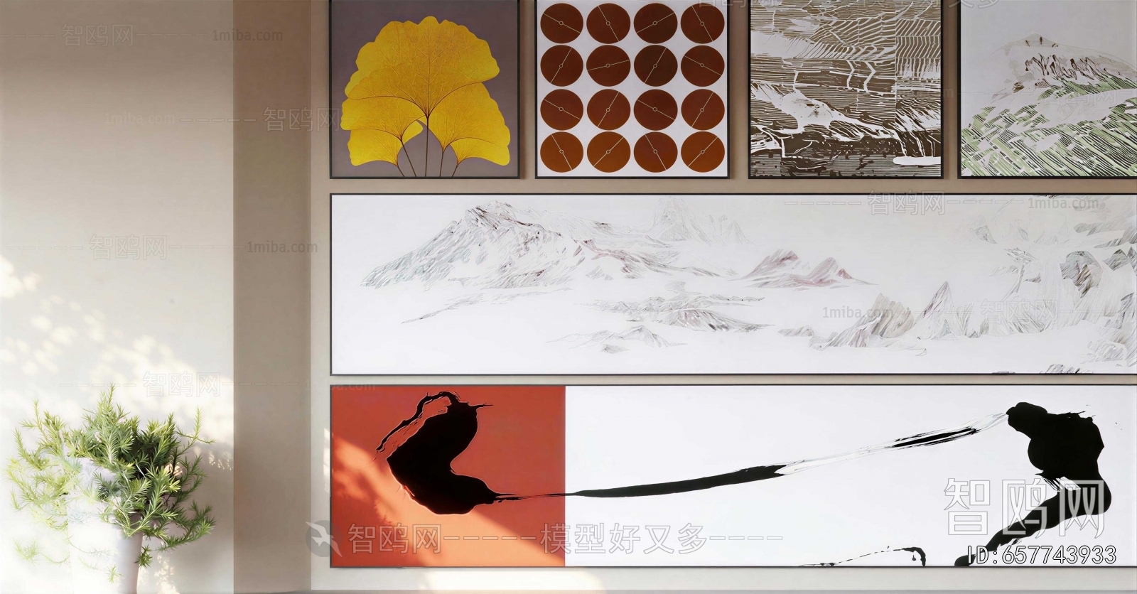 New Chinese Style Painting