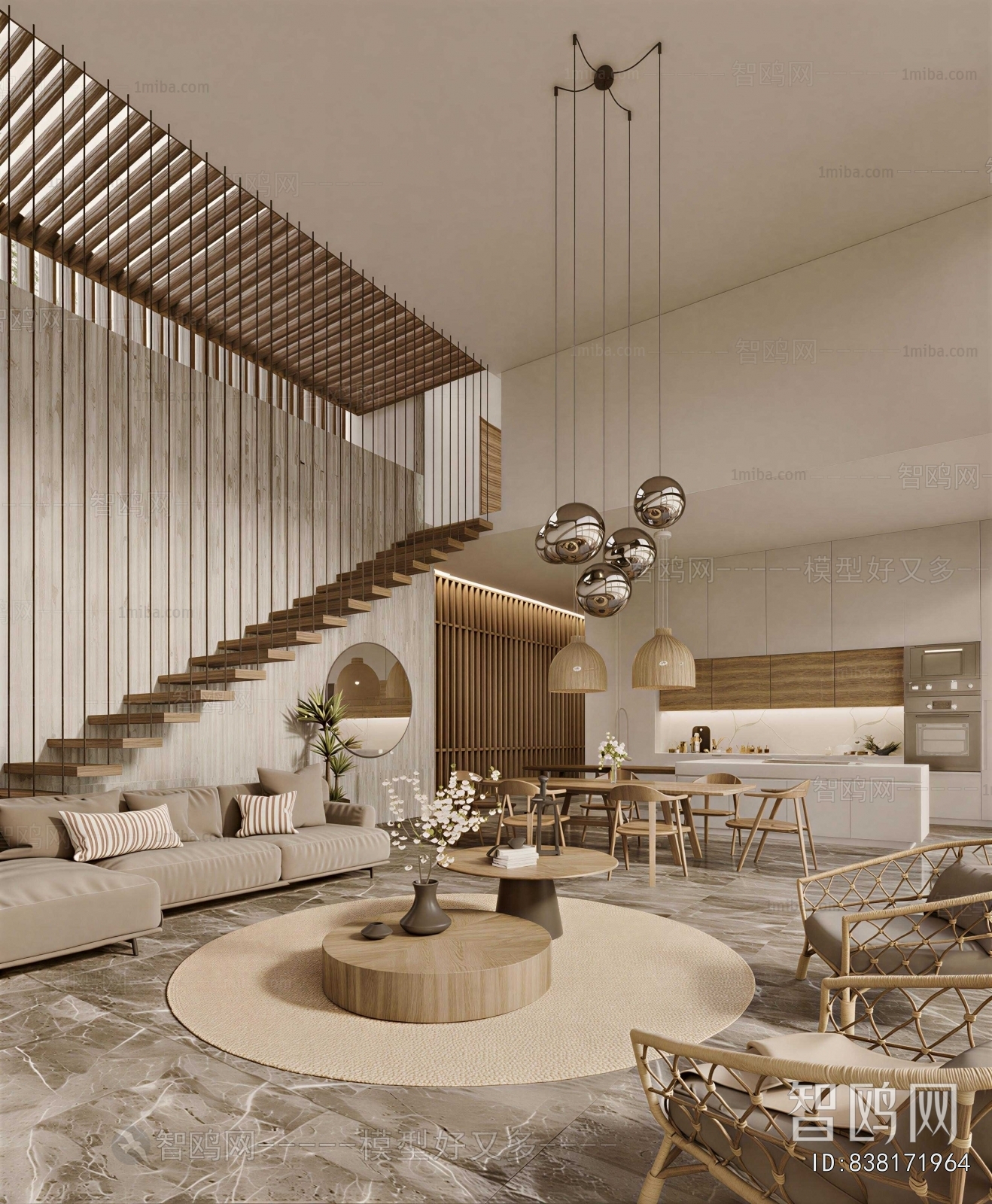 Japanese Style A Living Room