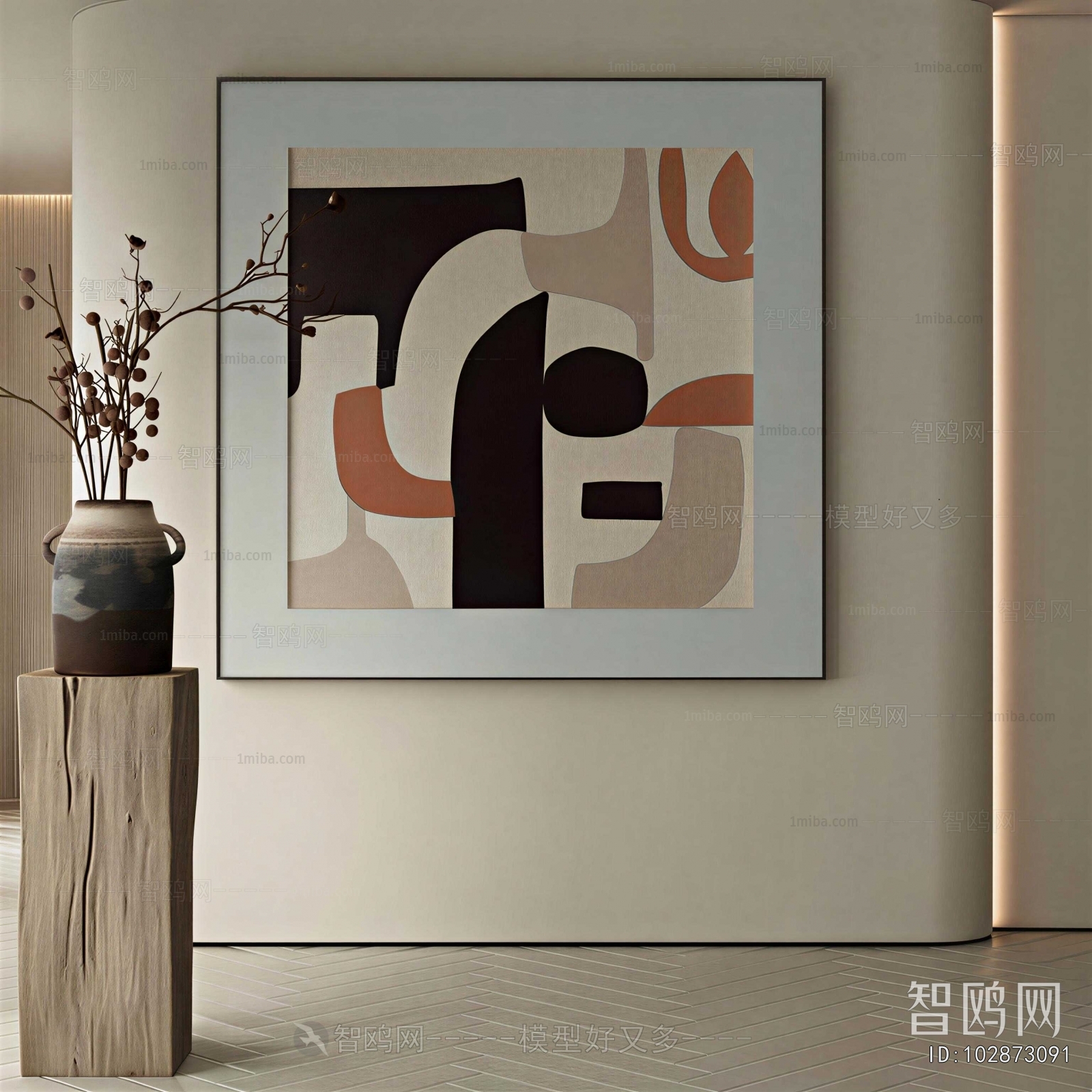 Wabi-sabi Style Painting