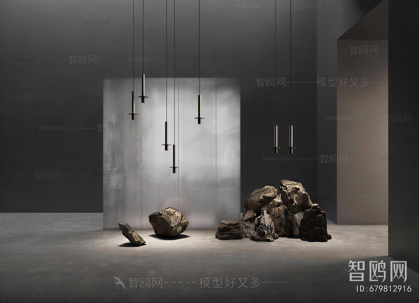 Wabi-sabi Style Exhibition Hall