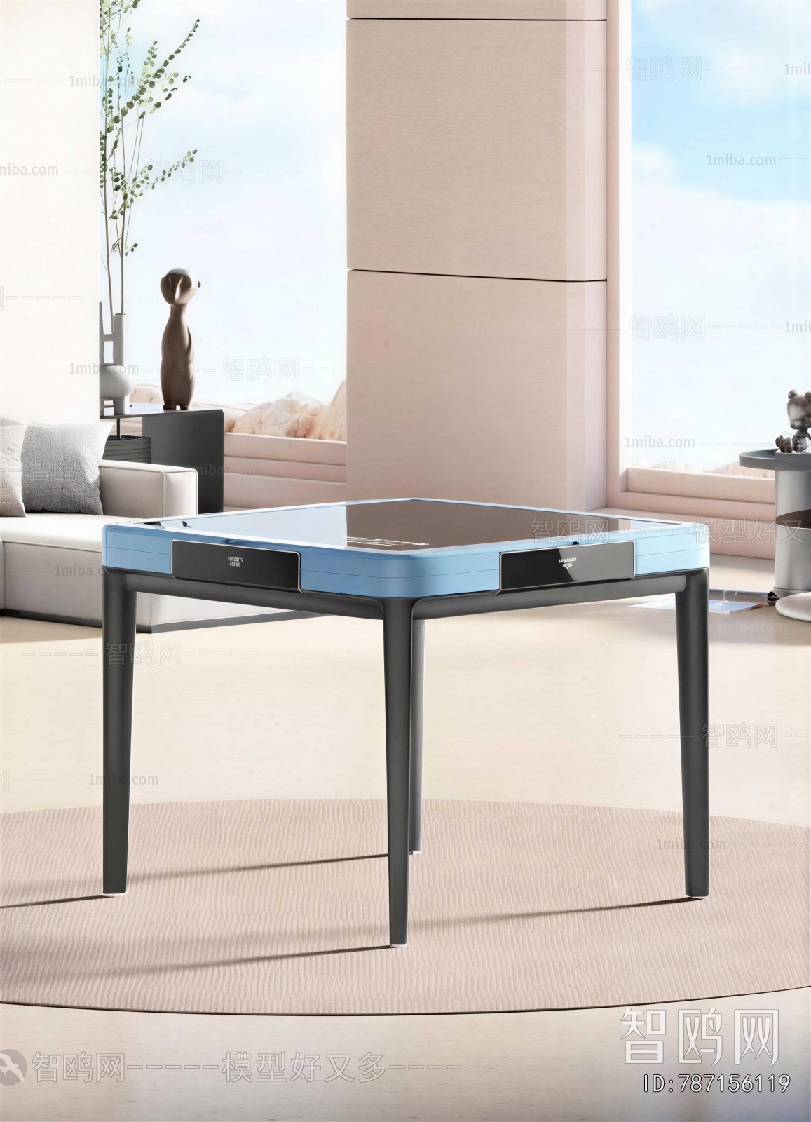 Modern Mahjong Tables And Chairs