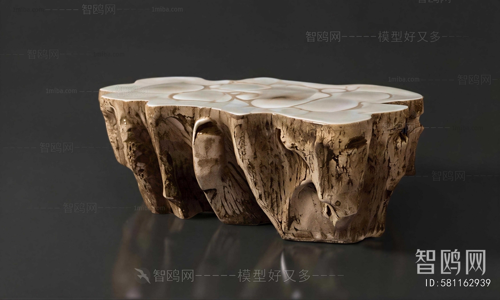 Wabi-sabi Style Coffee Table