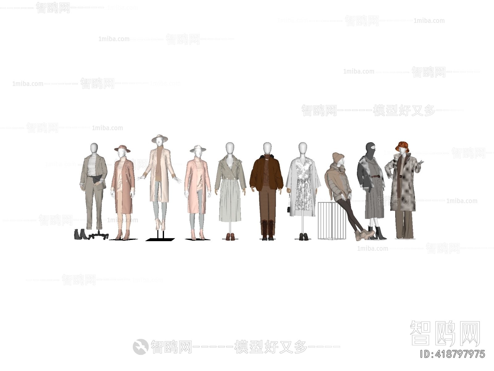 Modern Fashion Model