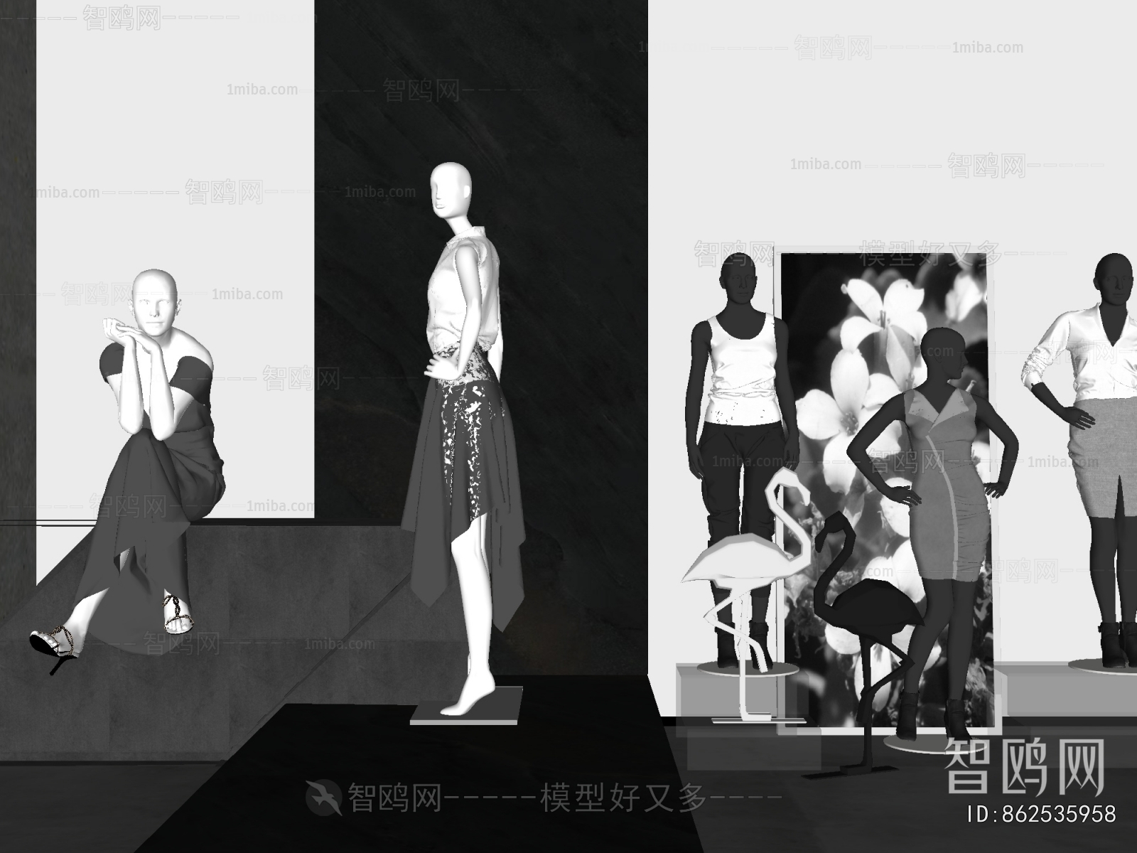 Modern Fashion Model