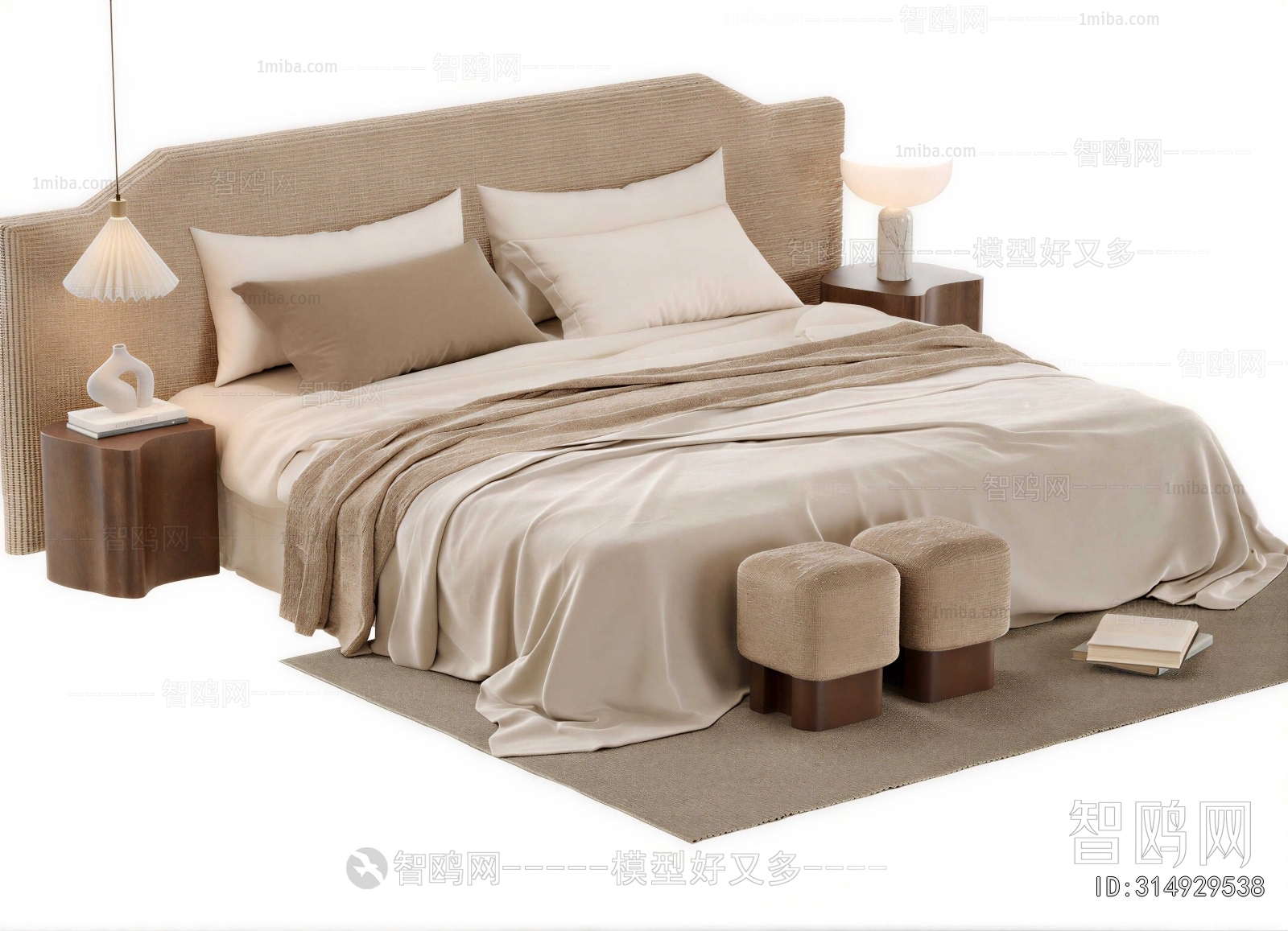 Modern Double Bed