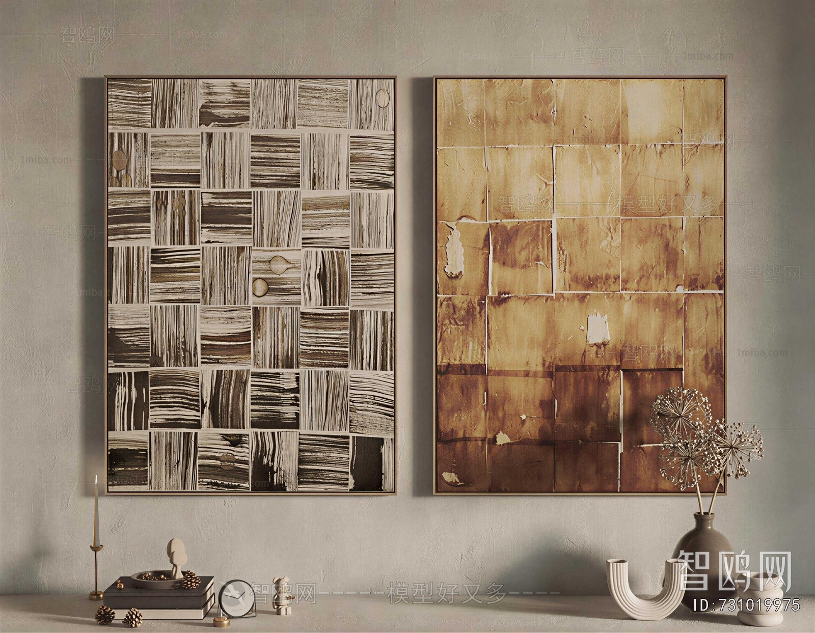 Wabi-sabi Style Painting