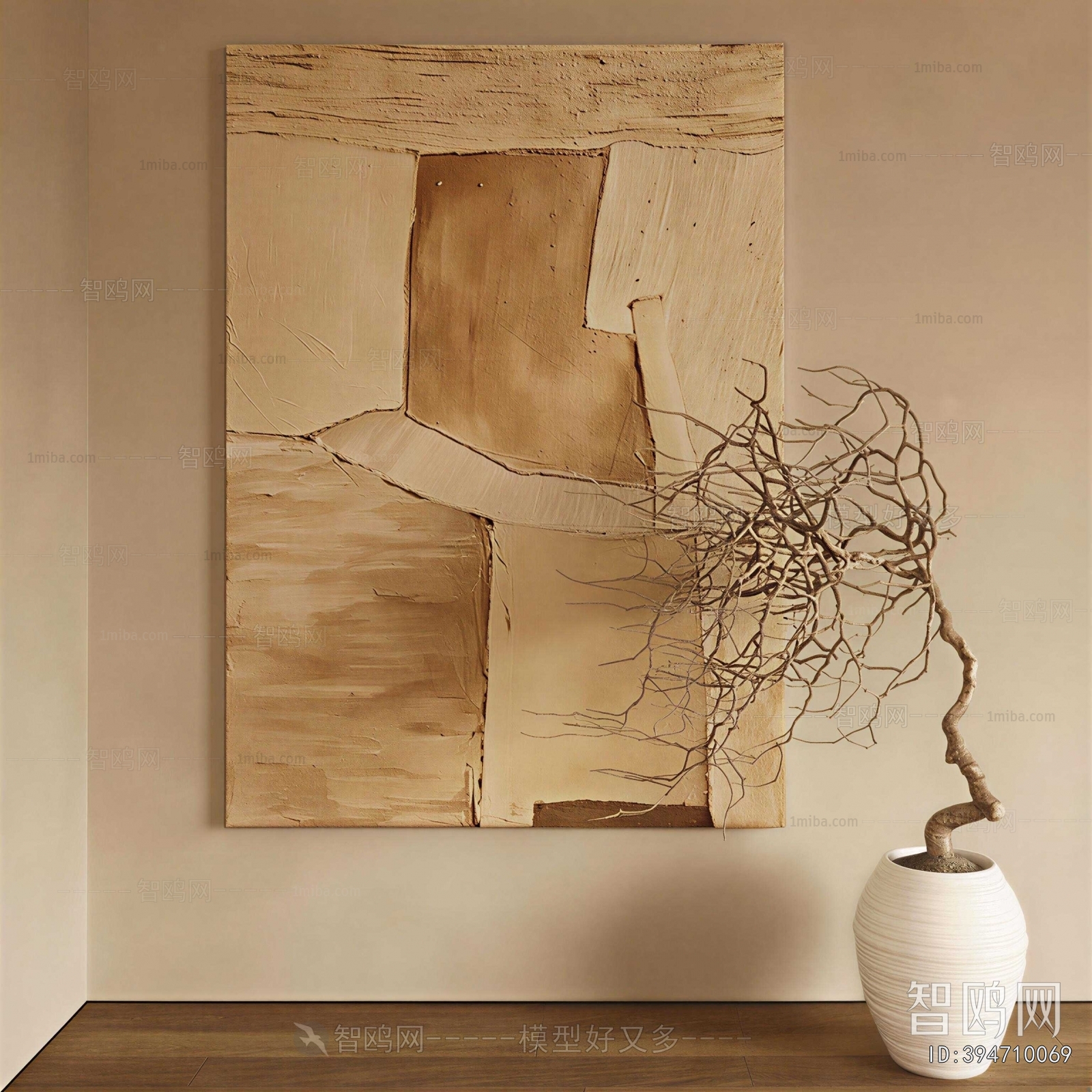Wabi-sabi Style Painting