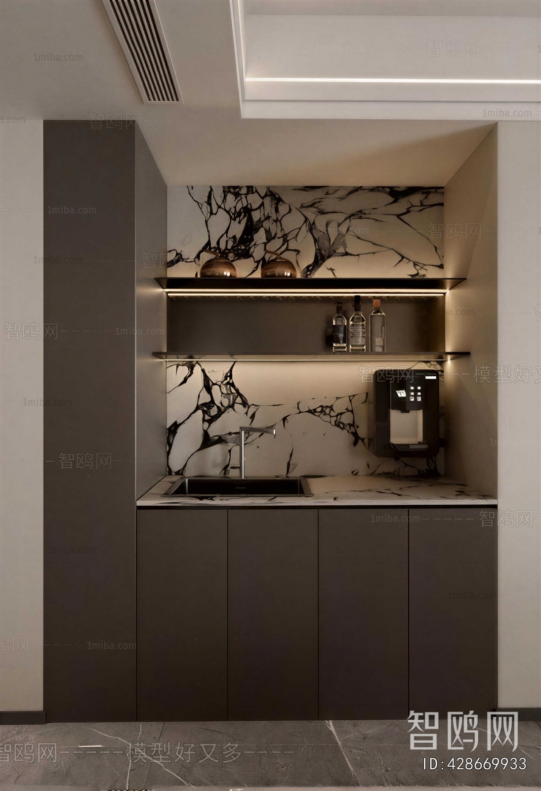 Modern Counter Bar