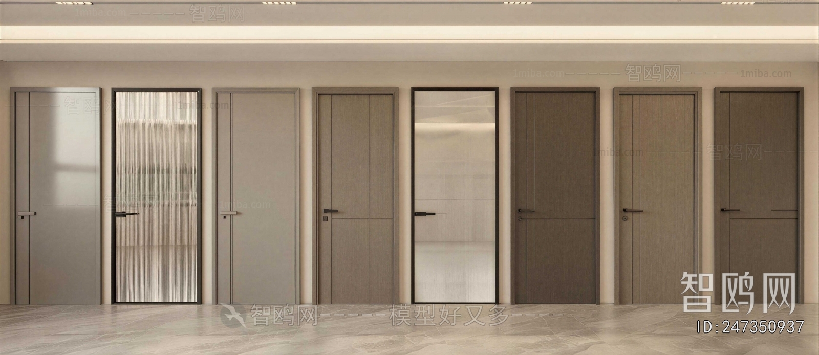 Modern Single Door