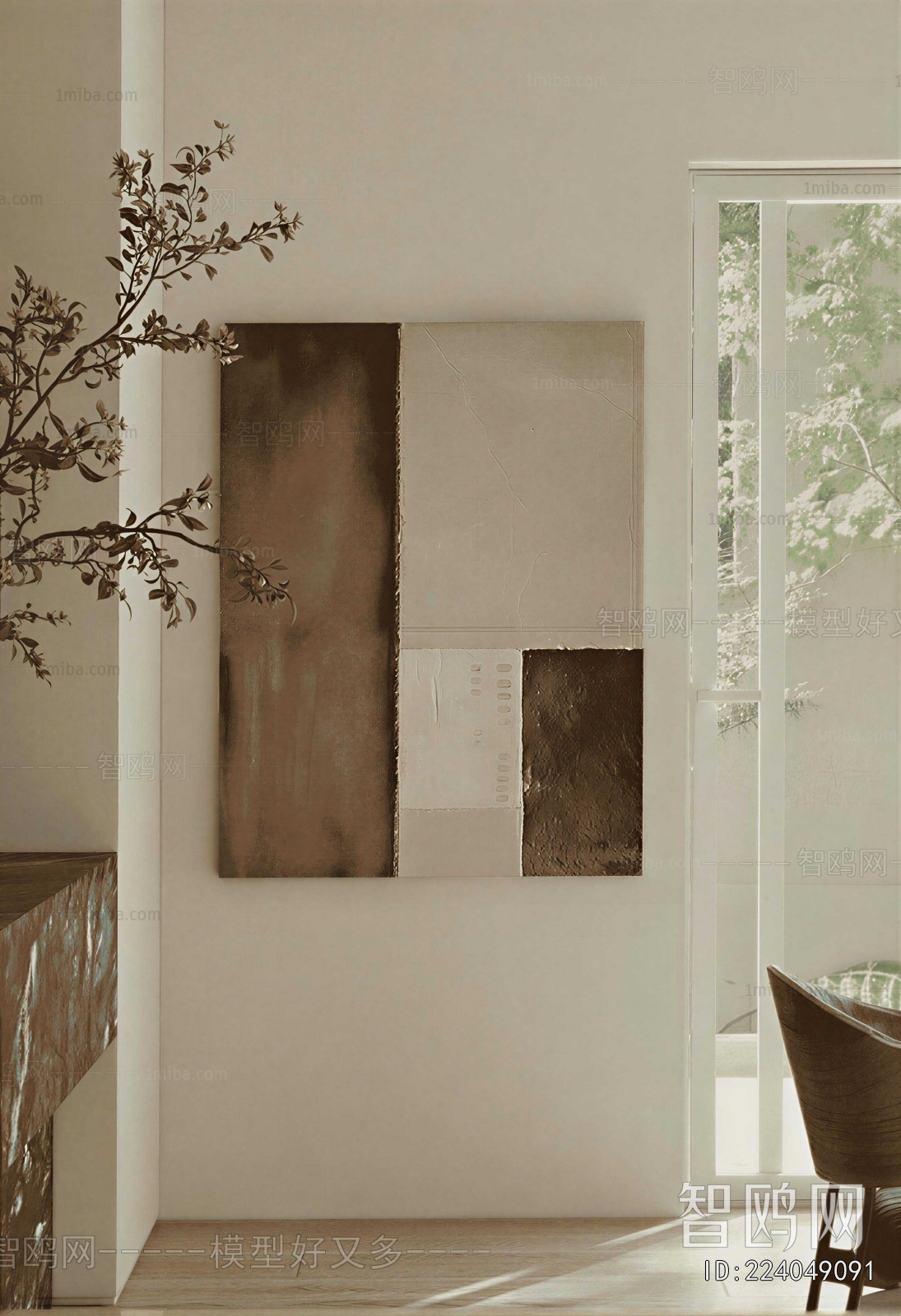 Wabi-sabi Style Painting