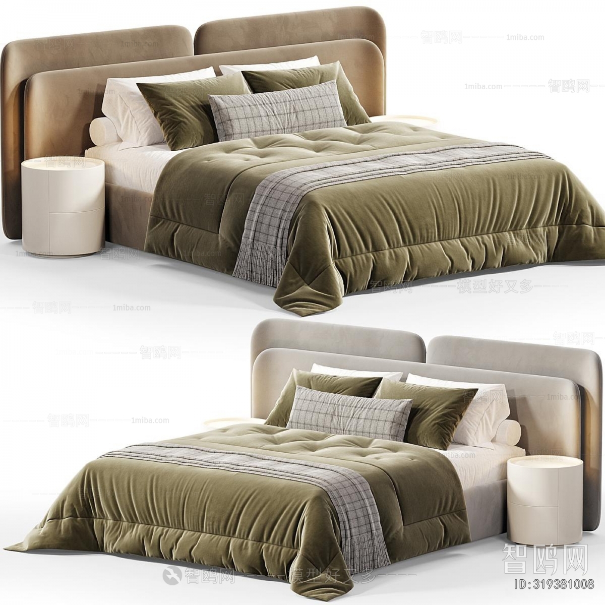 Modern Double Bed