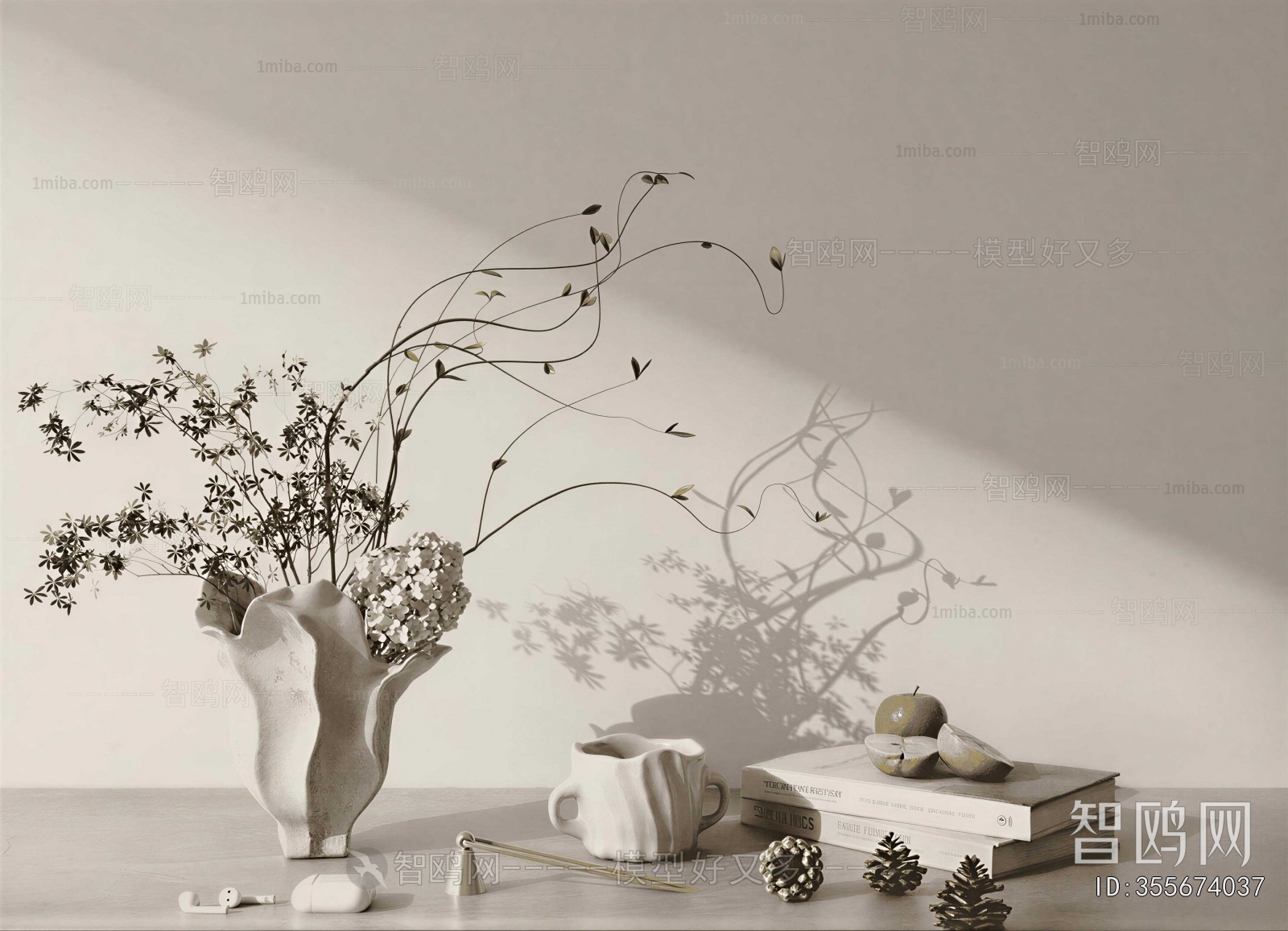 Wabi-sabi Style Decorative Set