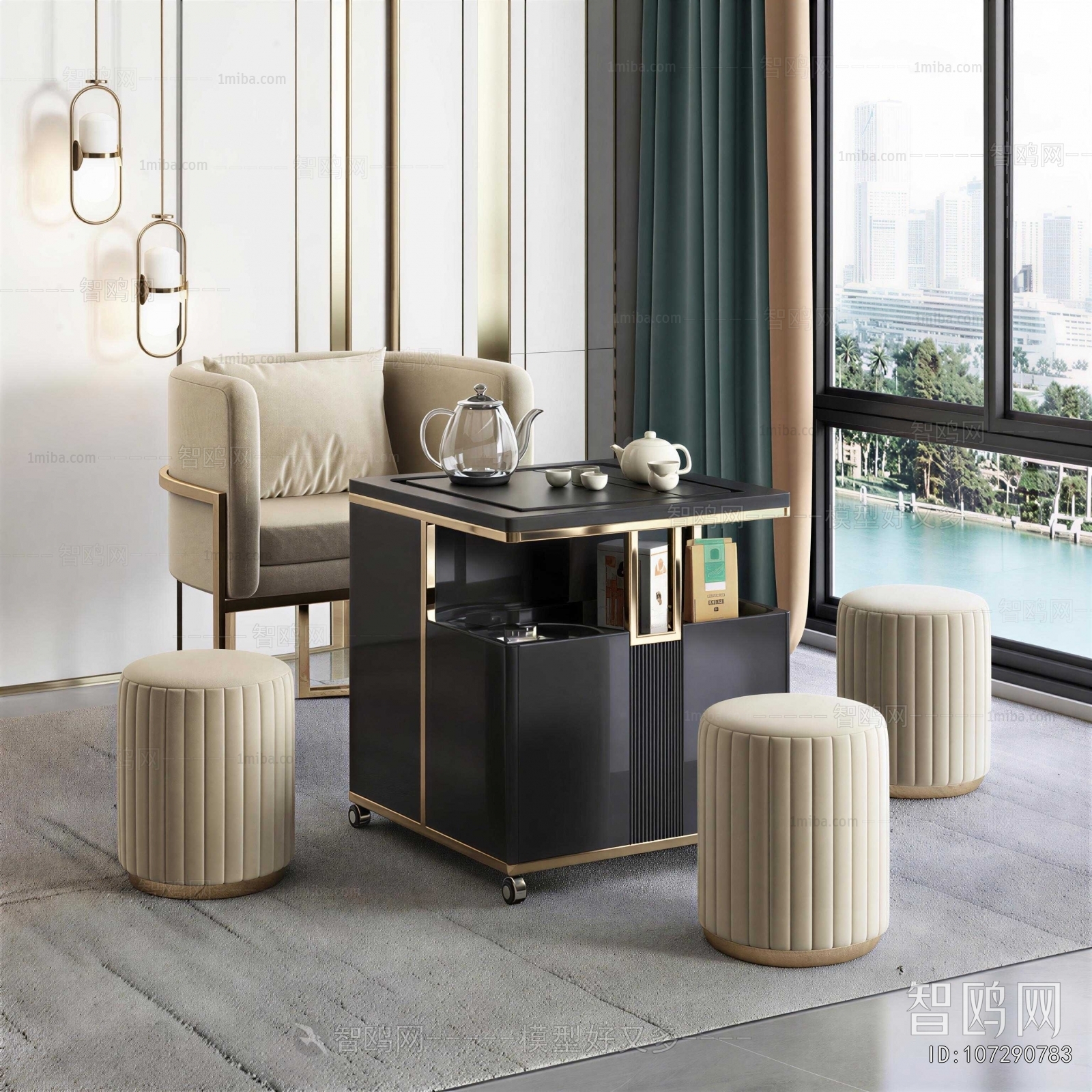 Modern Tea Tables And Chairs