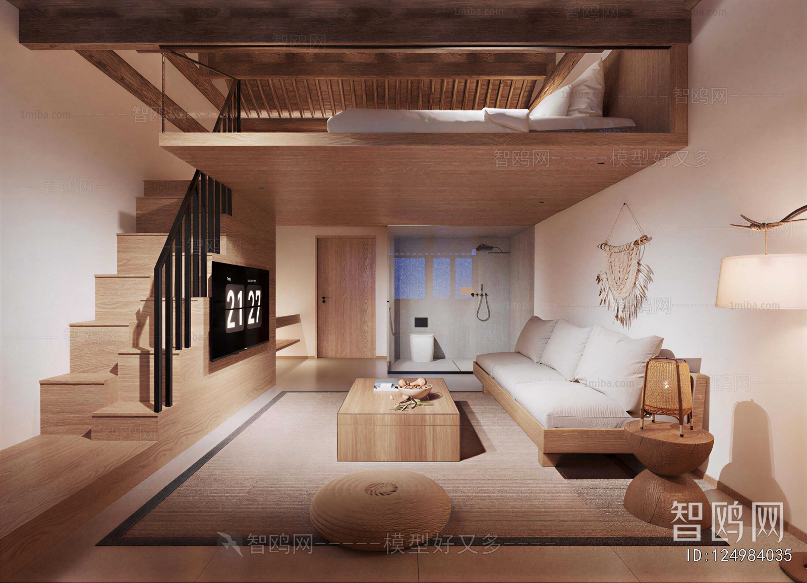 Wabi-sabi Style Apartment