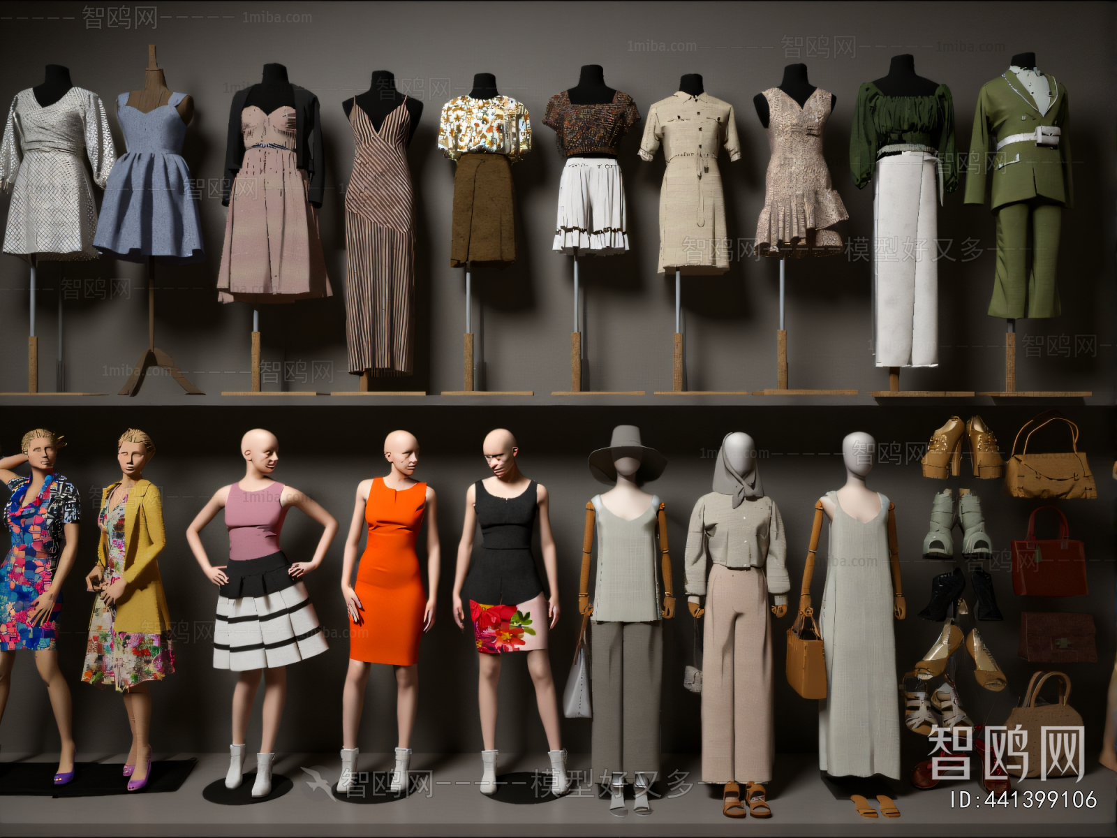 Modern Fashion Model