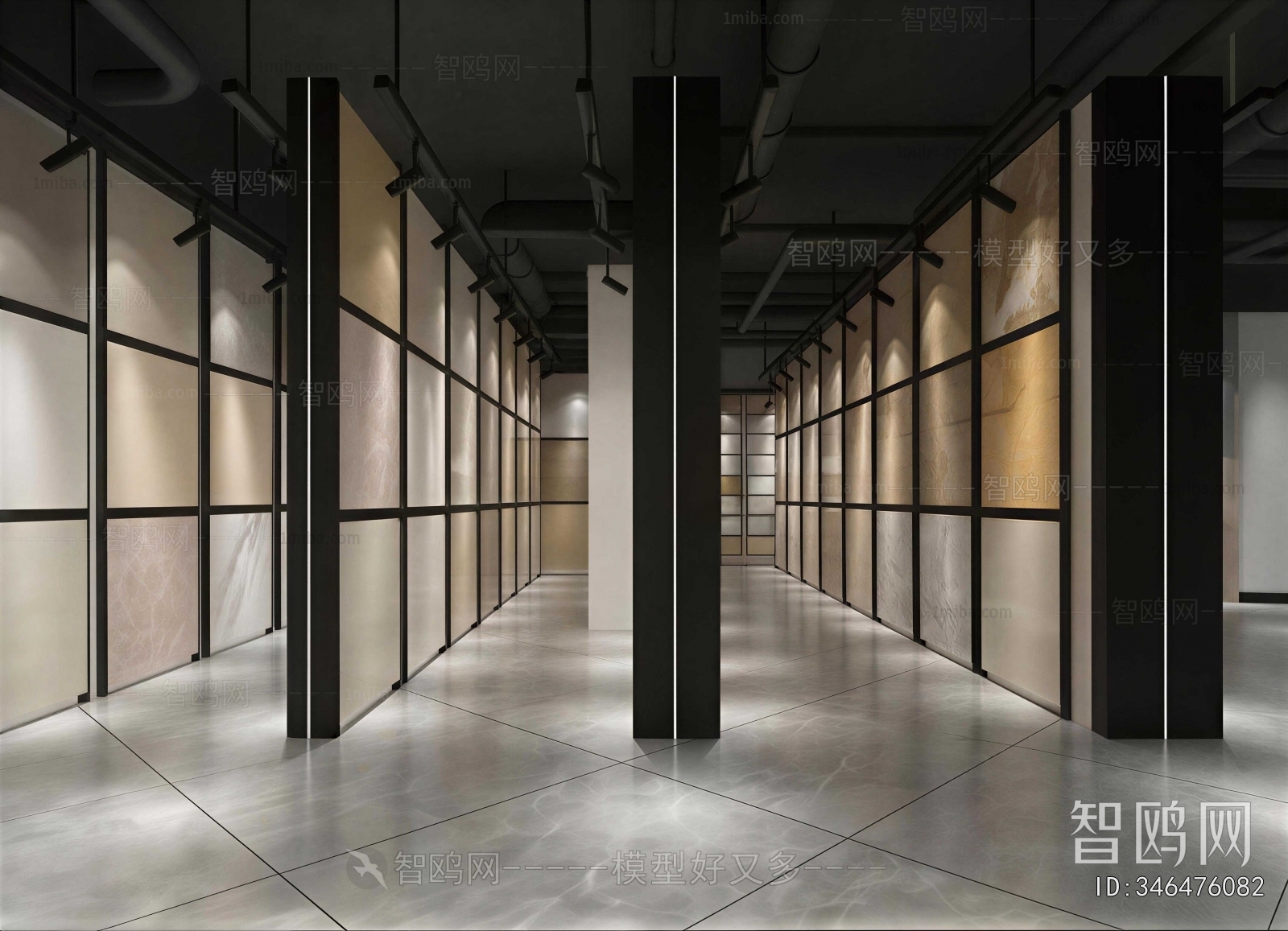Industrial Style Exhibition Hall