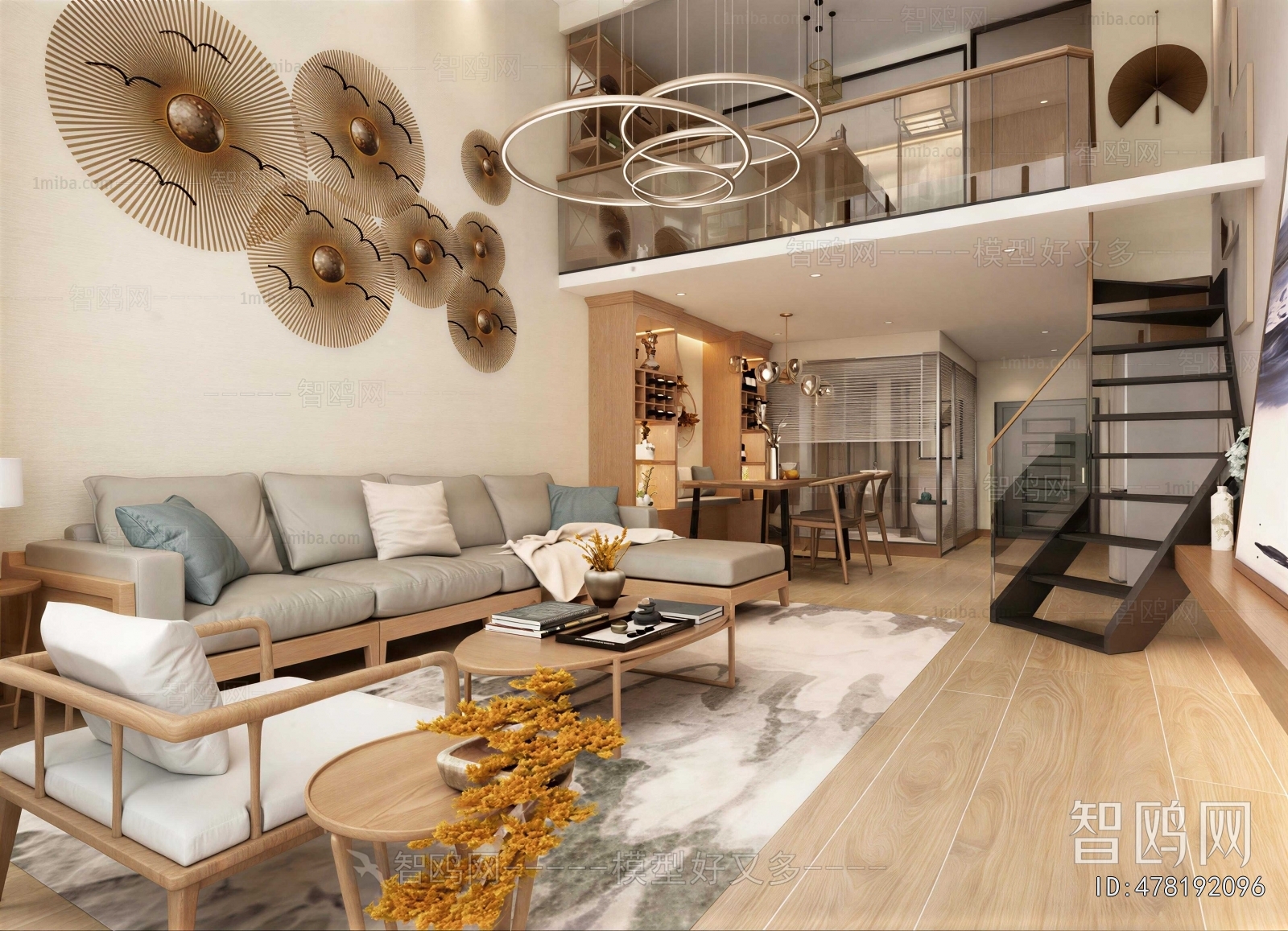 Wabi-sabi Style Apartment