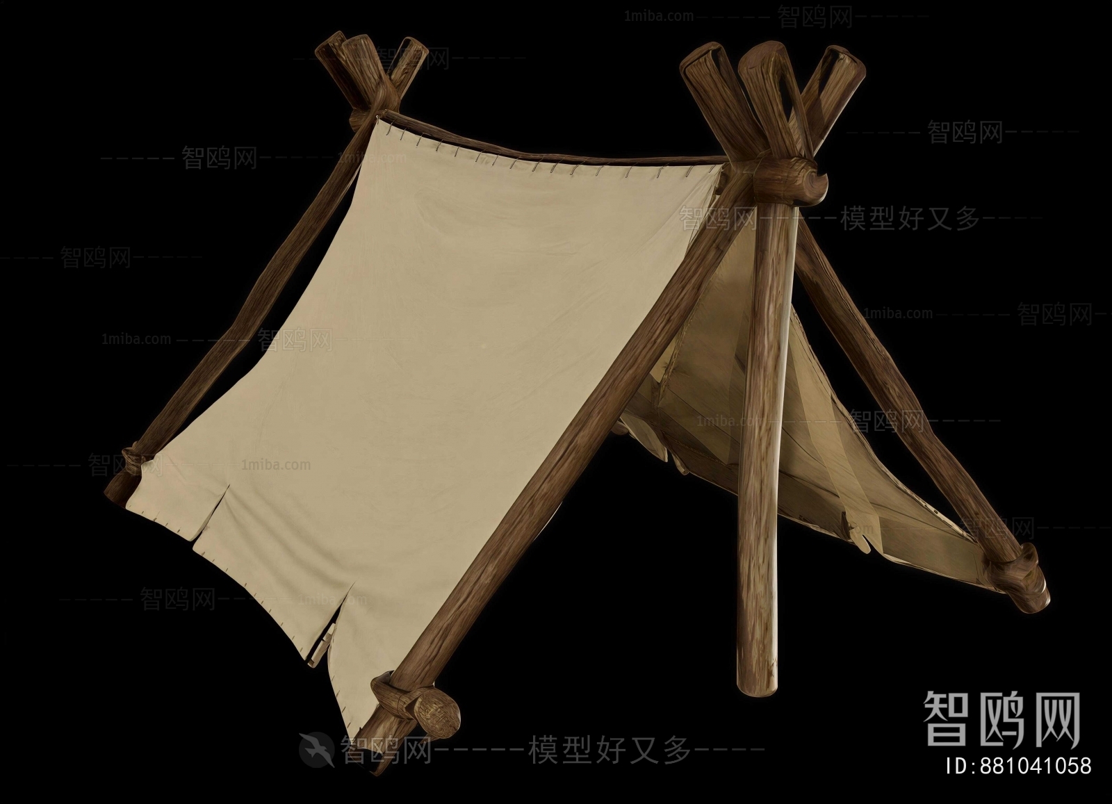 Wabi-sabi Style Tent