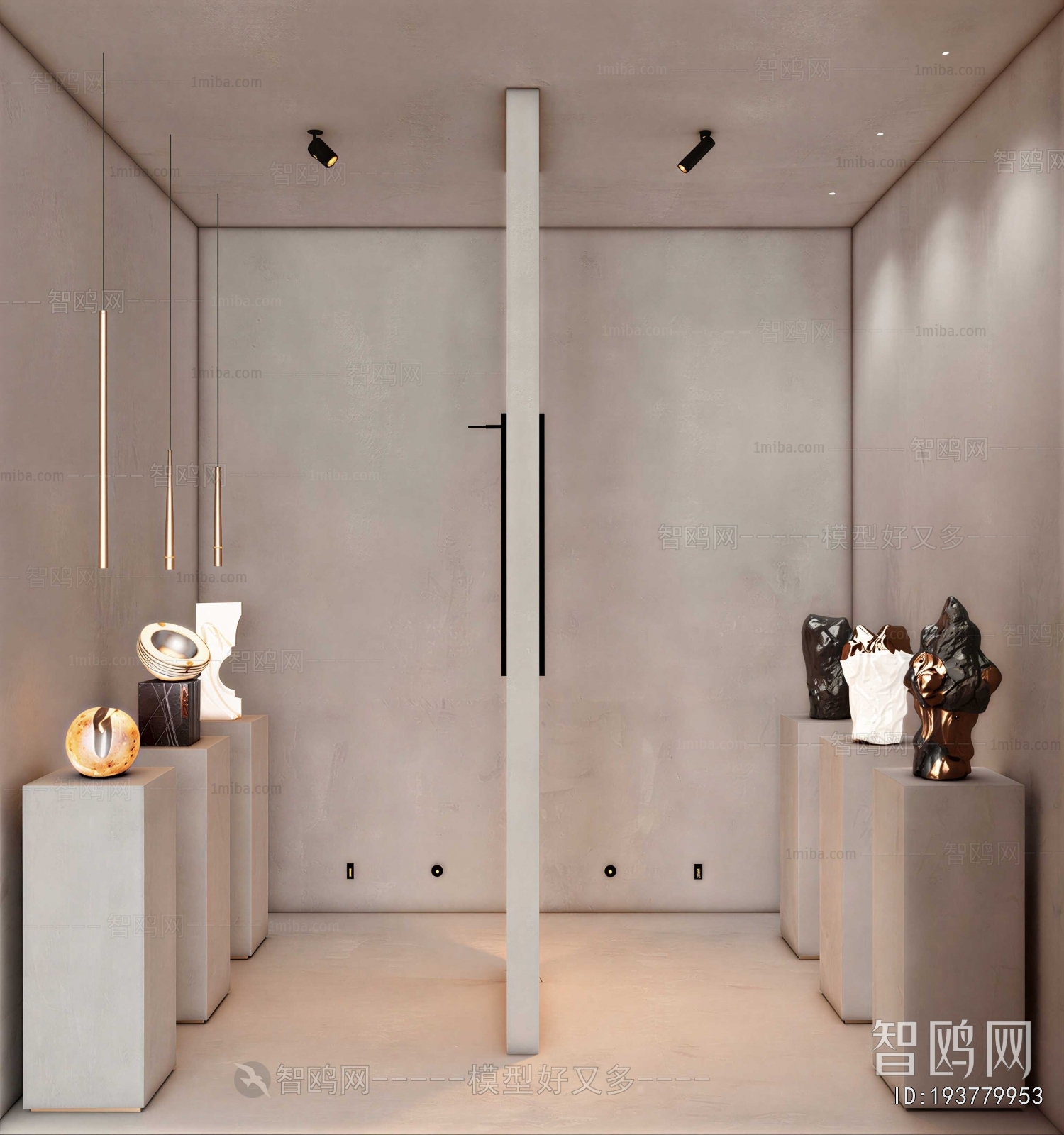 Wabi-sabi Style Exhibition Hall