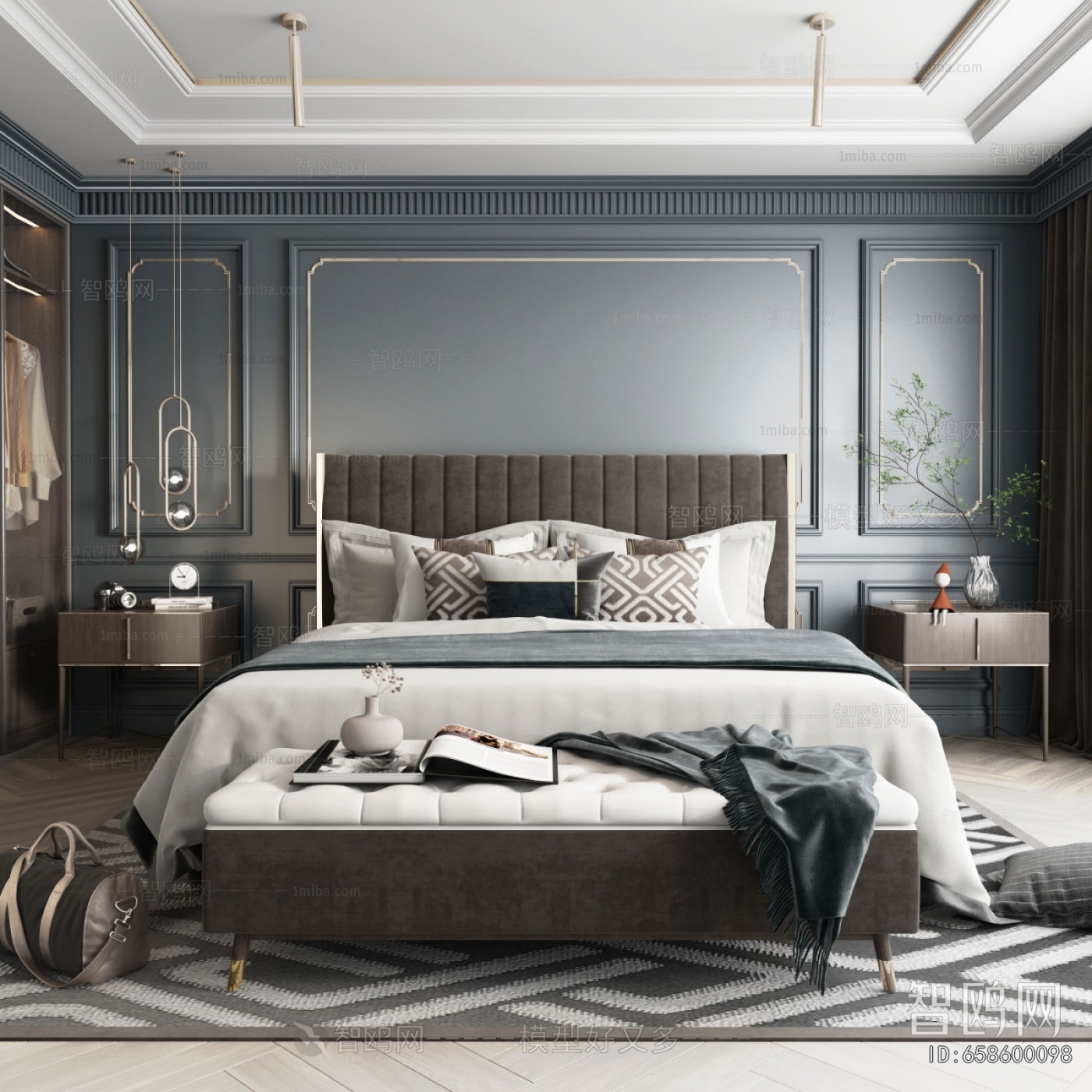 American Style Bedroom