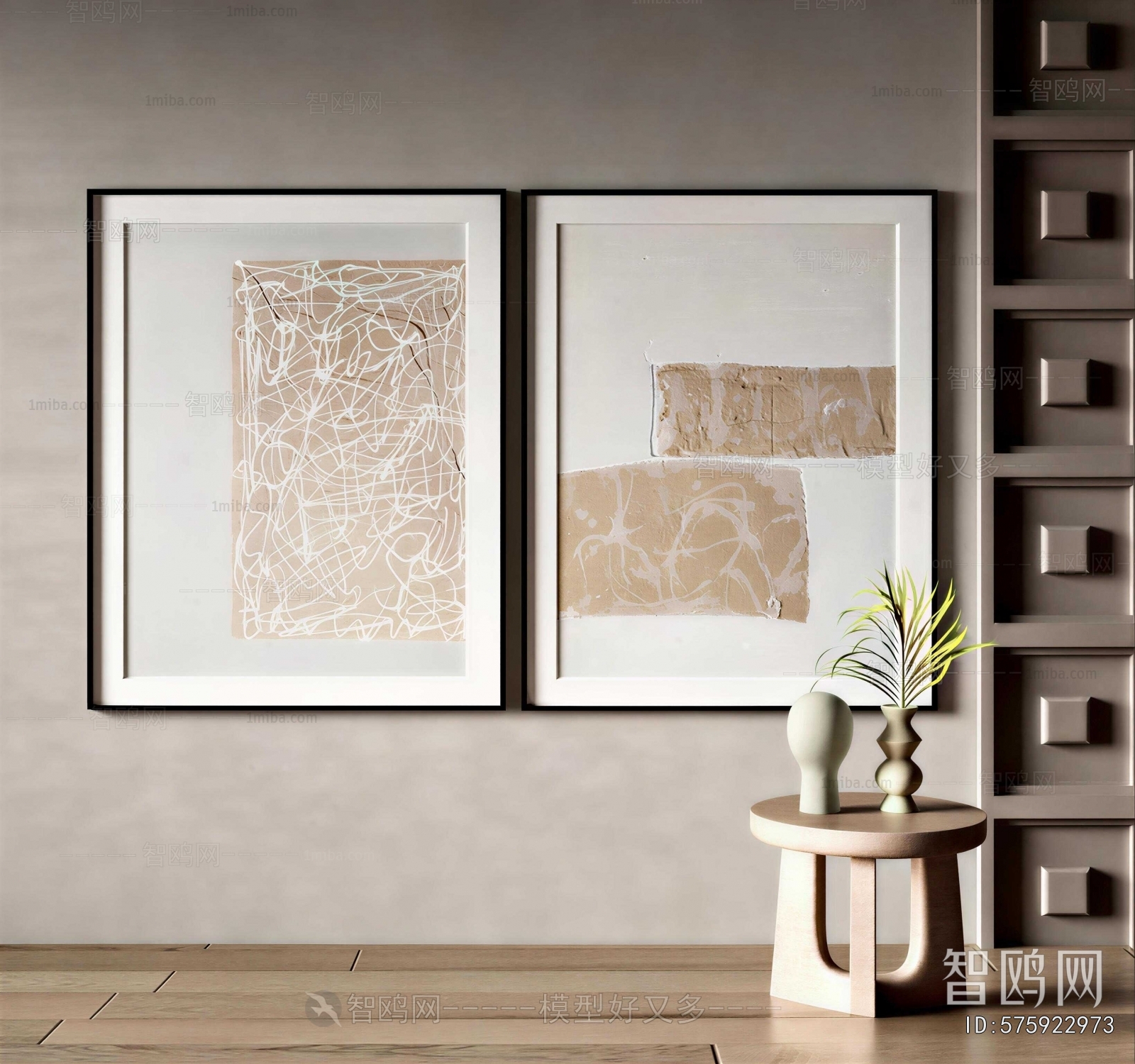 Wabi-sabi Style Painting