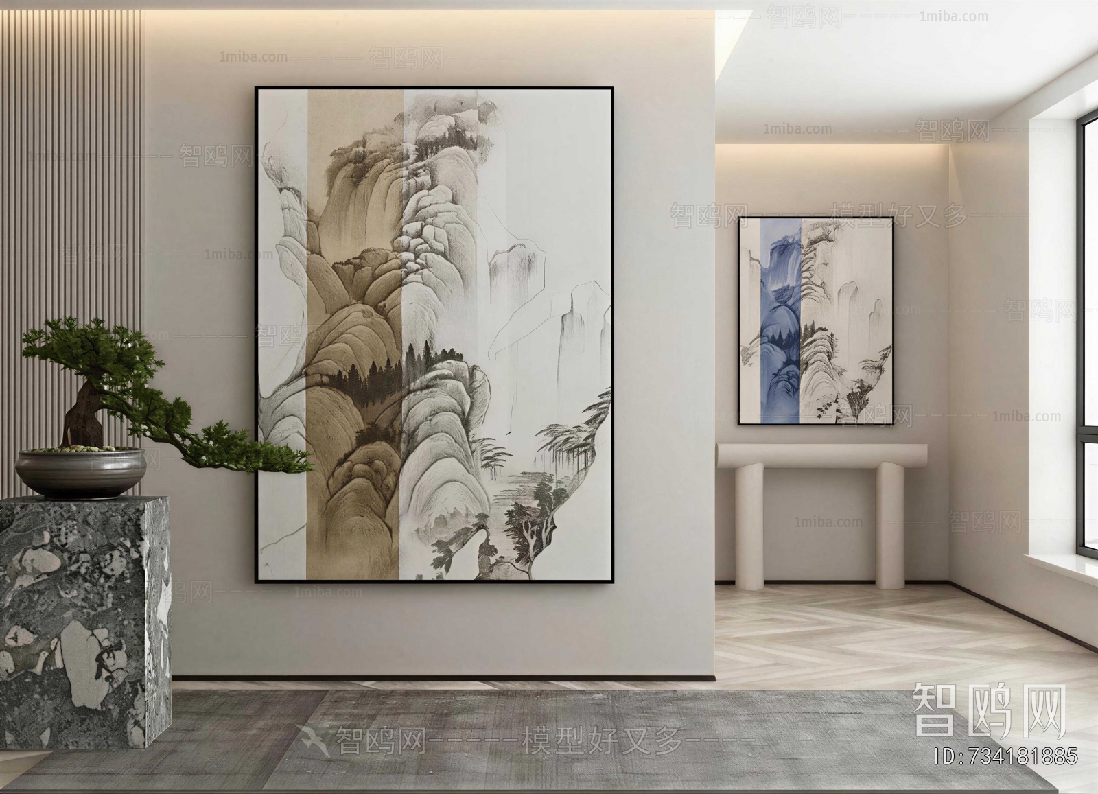 New Chinese Style Painting