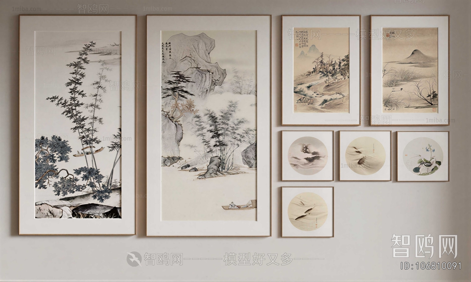 New Chinese Style Painting