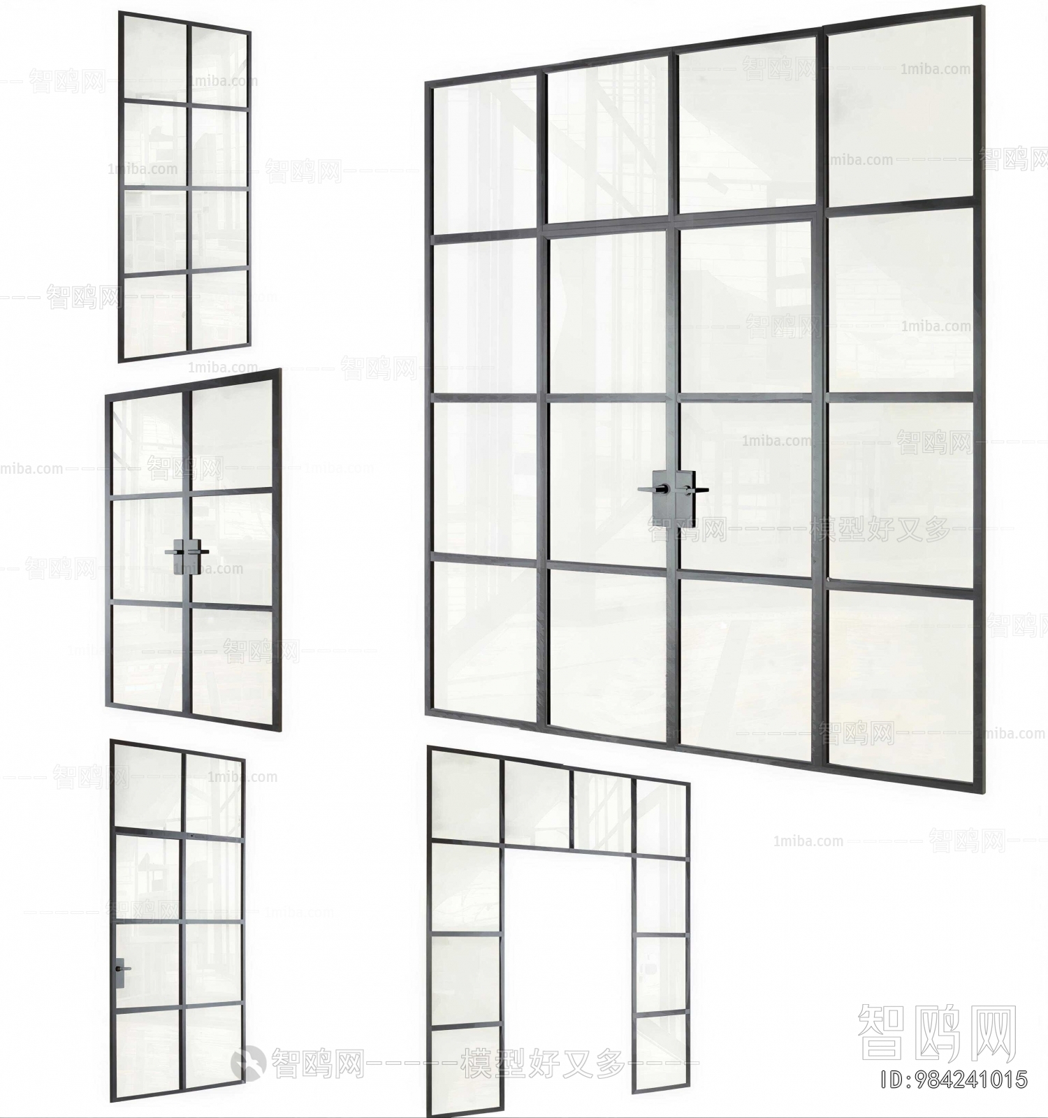 Modern Double Door