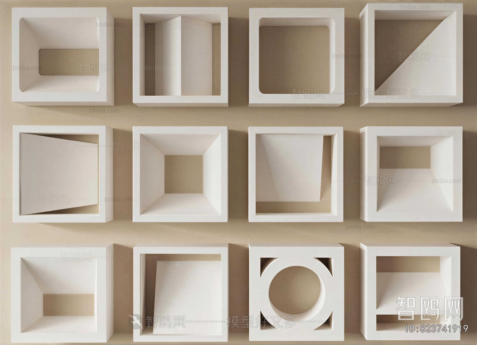 Modern Cement Brick Screen Partition