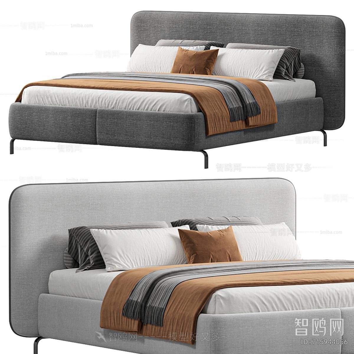 Modern Double Bed