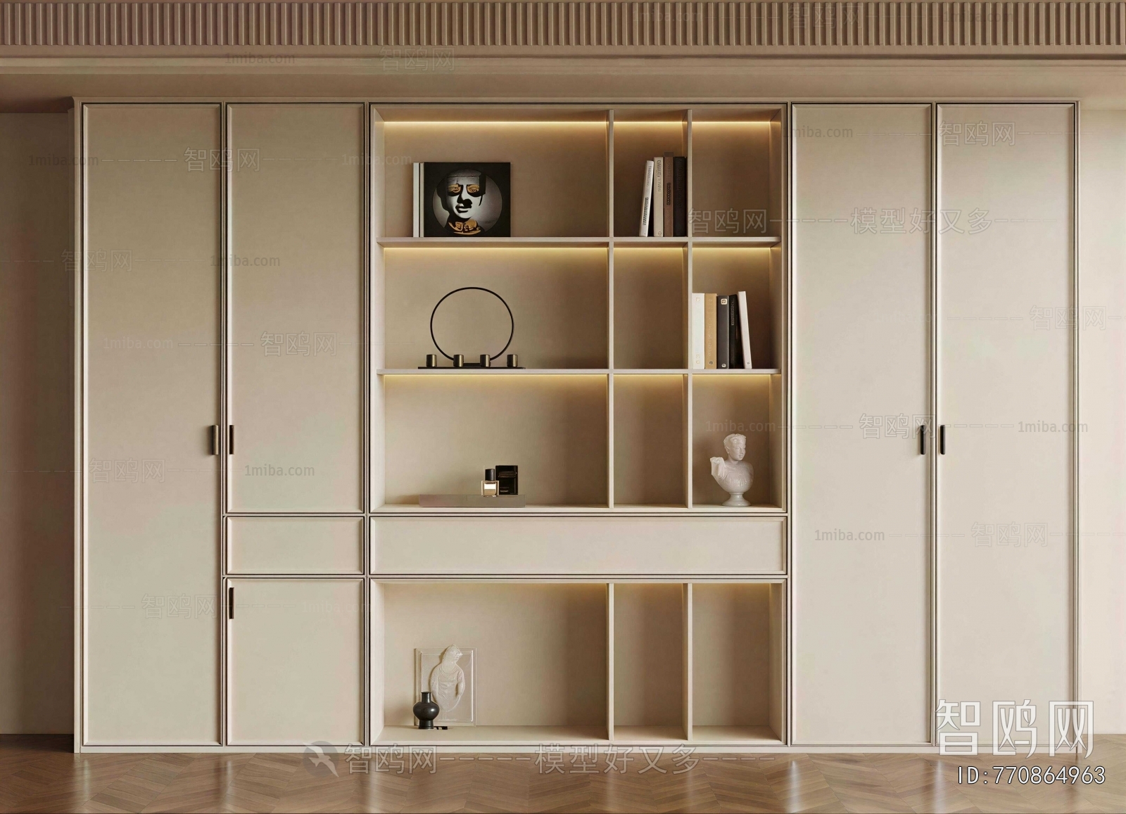 French Style Bookcase
