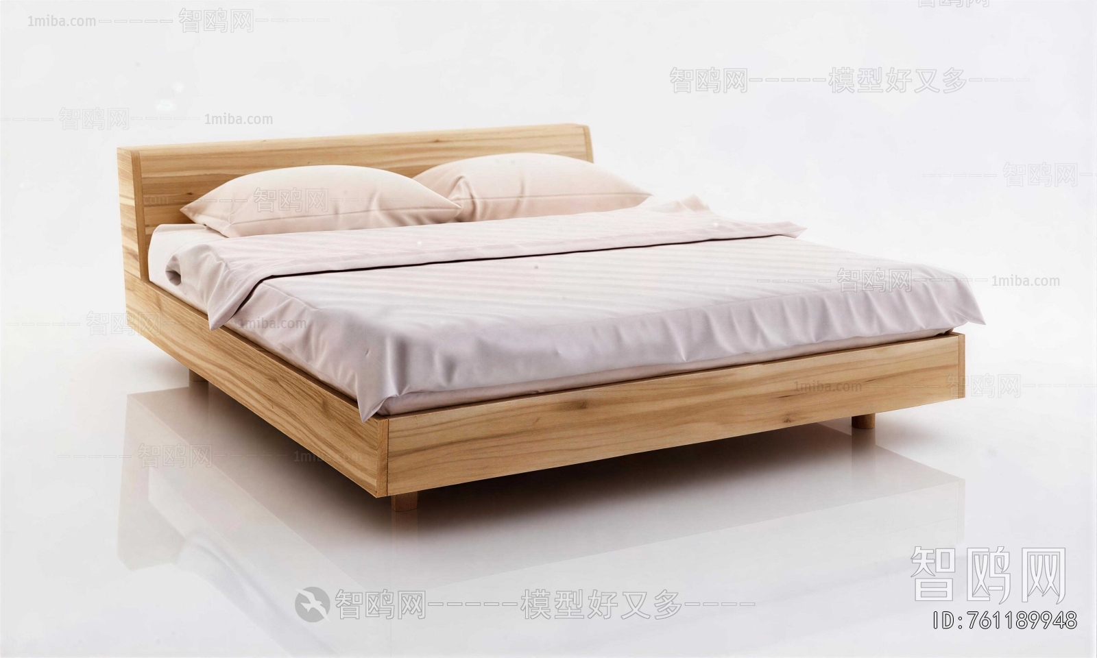 Nordic Style Double Bed