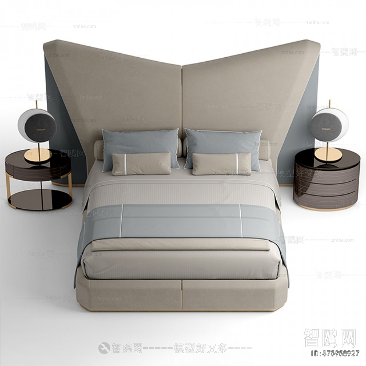 Modern Double Bed