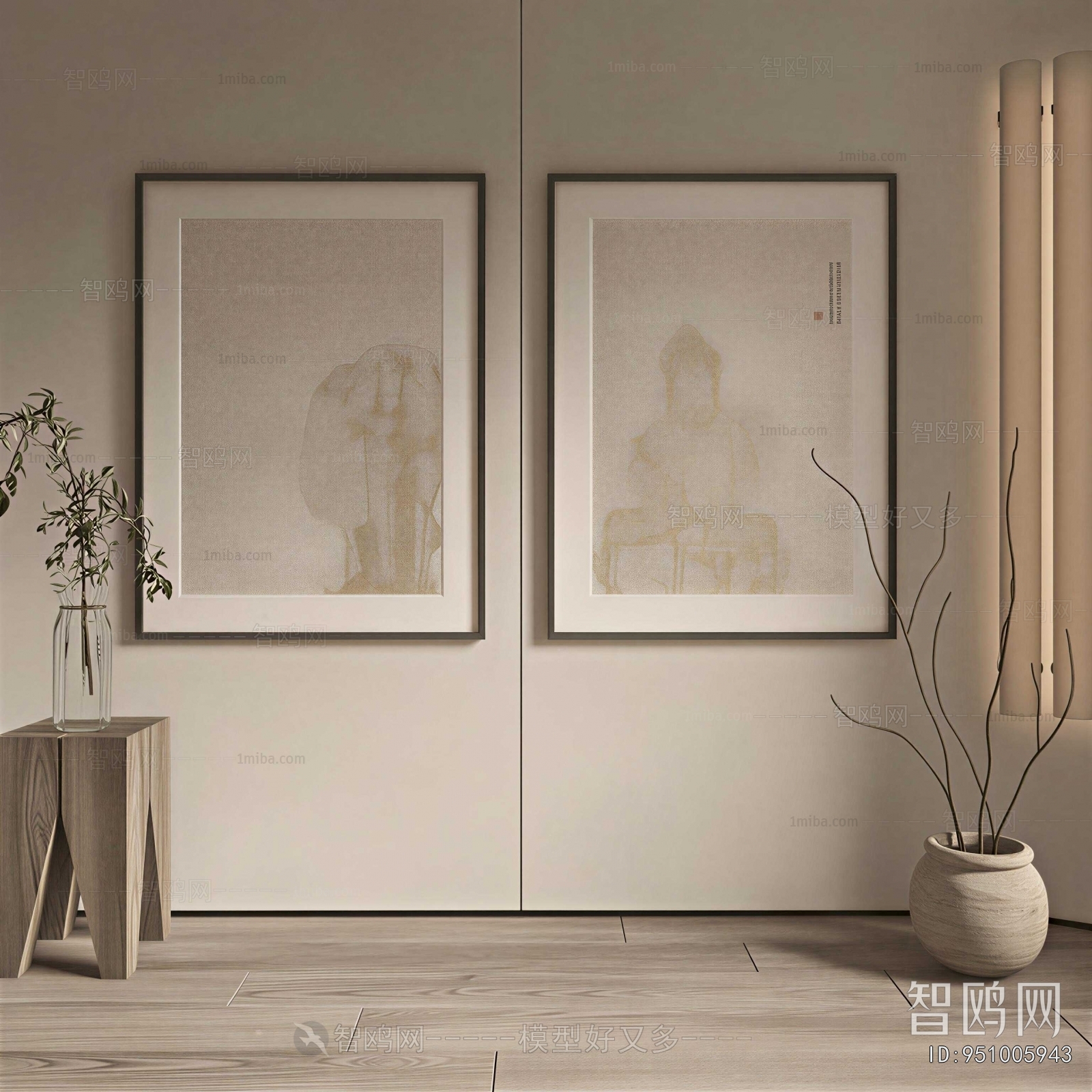 Wabi-sabi Style Painting