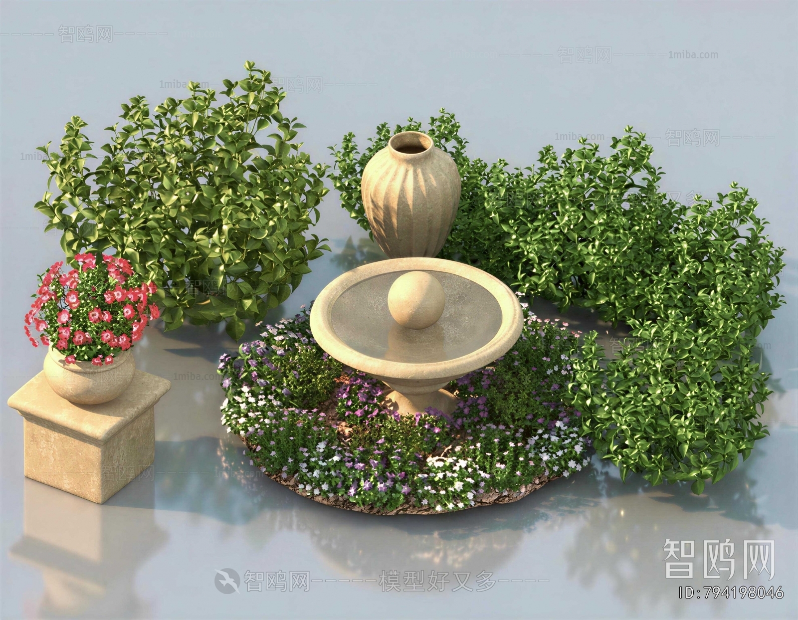 New Classical Style Shrubbery
