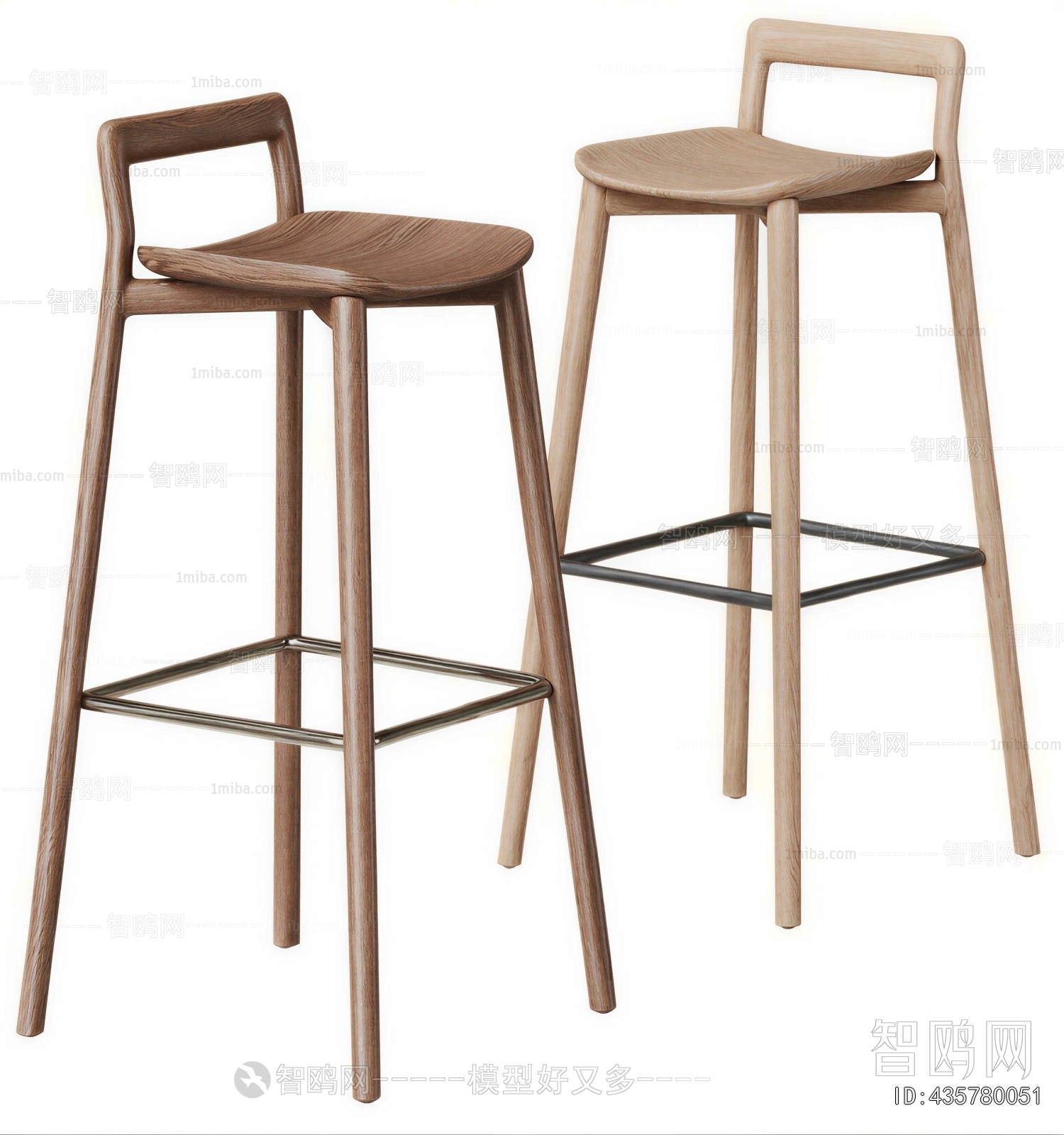 Nordic Style Bar Chair