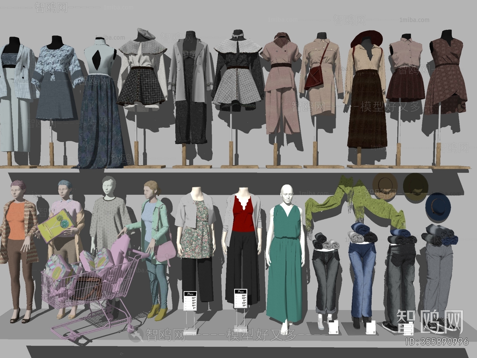 Modern Fashion Model