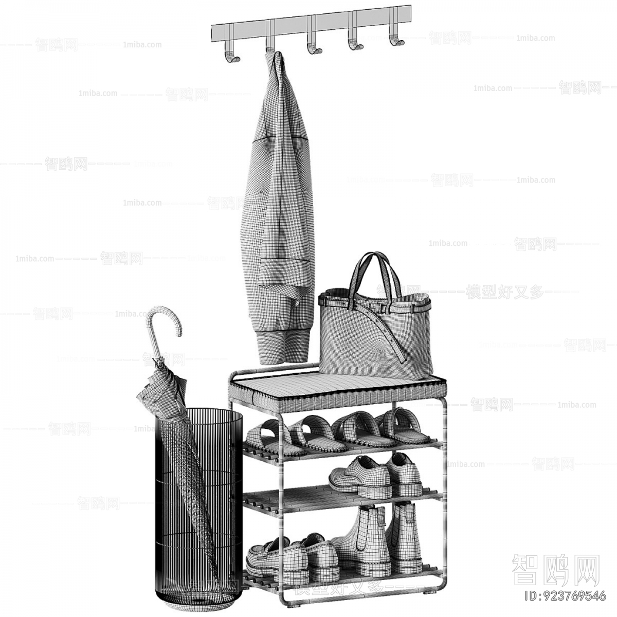 Modern Shoe Cabinet